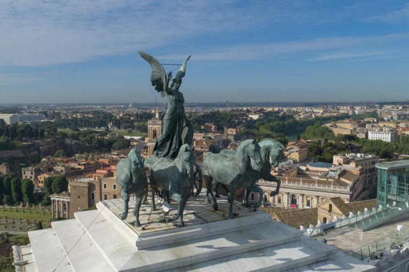 Quadriga dell’Unità di Carlo Fontana