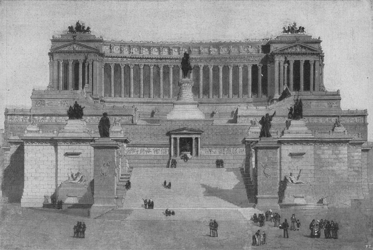 Project by Giuseppe Sacconi, L’Illustrazione italiana, 1911 - BIASA
