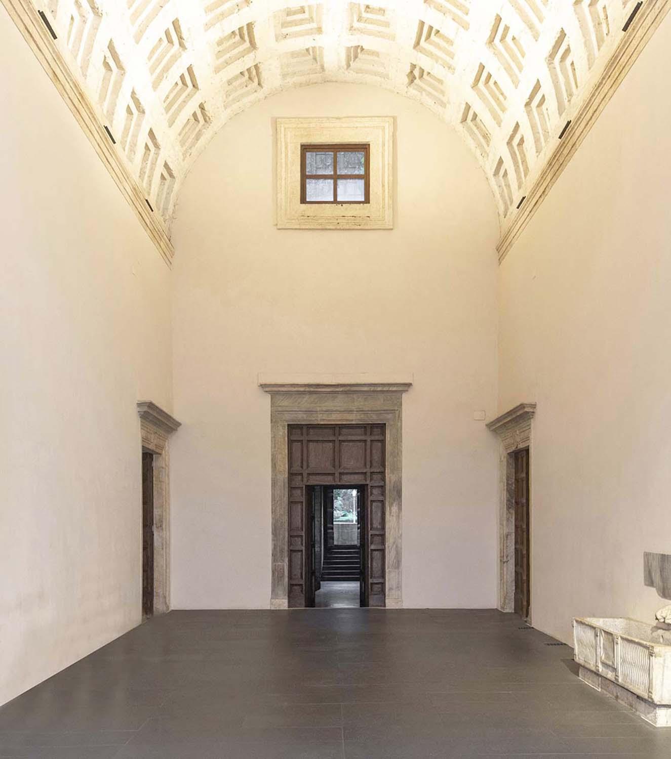 Main façade and atrium