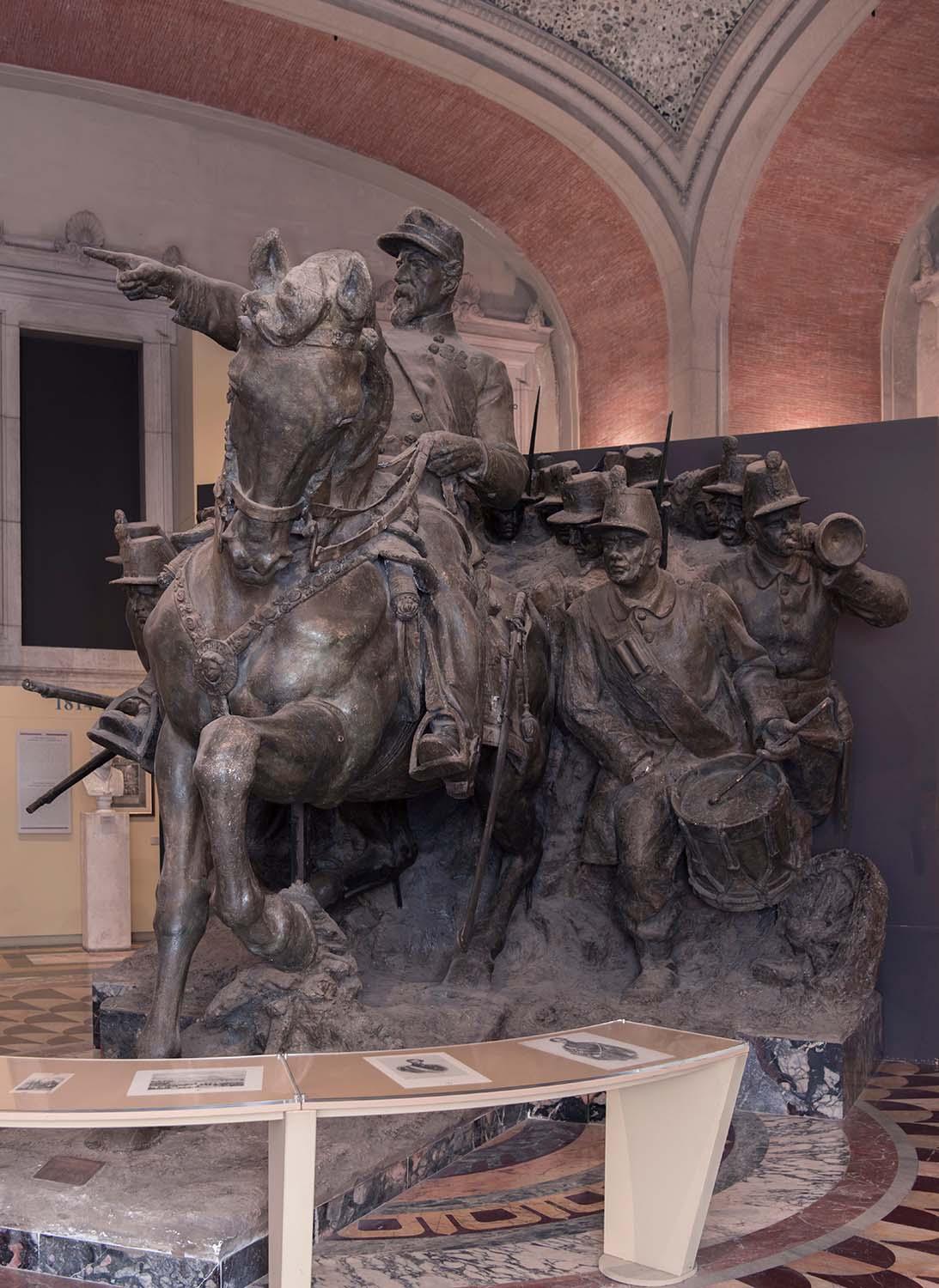 Bozzetto del Monumento commemorativo del generale Enrico Cialdini e dei caduti della battaglia del 18 settembre 1860 di Castelfidardo
