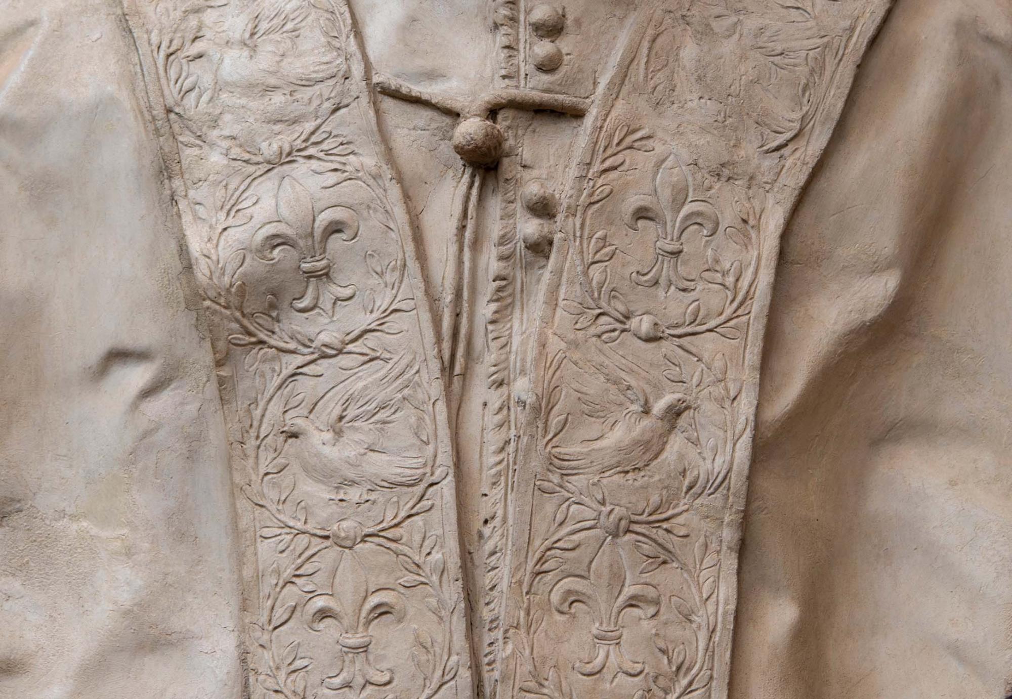 The bust of Innocent X Pamphilj by Alessandro Algardi