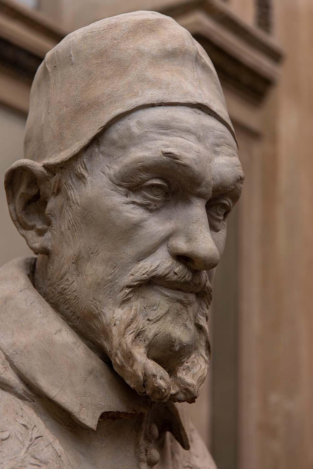 The bust of Innocent X Pamphilj by Alessandro Algardi