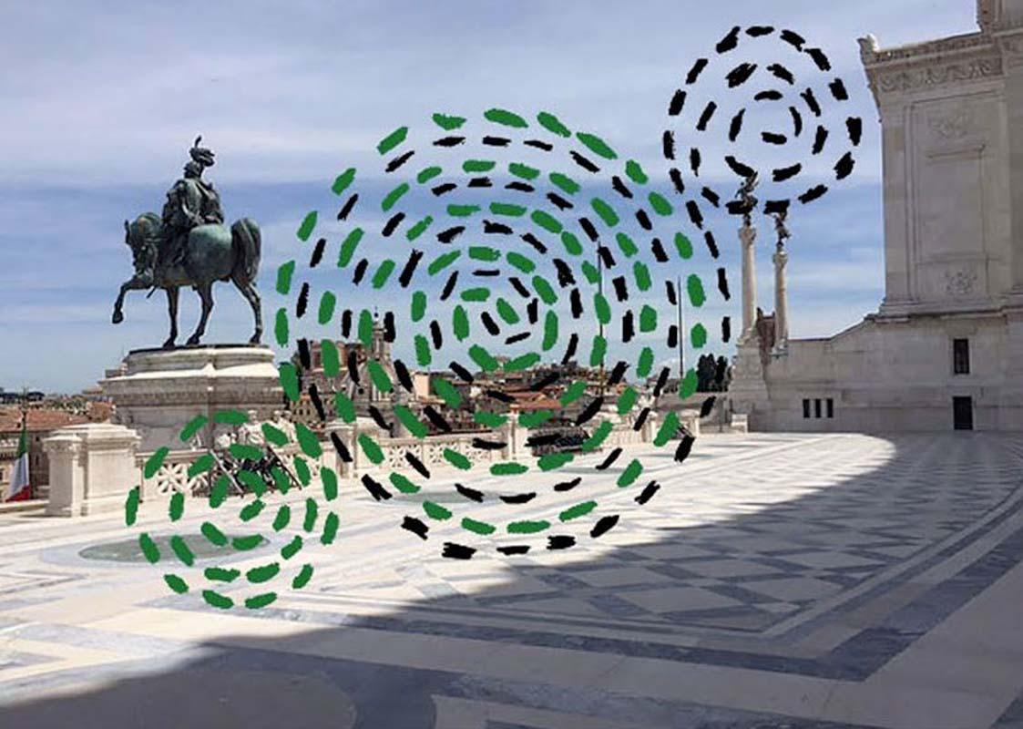 Logo realizzato da Michelangelo Pistoletto in occasione dell'incontro conclusivo del progetto di Alternanza scuola-lavoro per l'anno 2015-2016.
