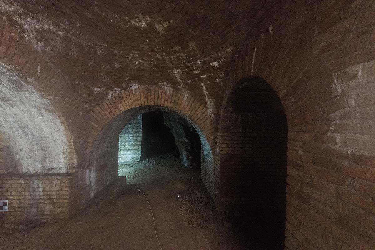 The underground areas