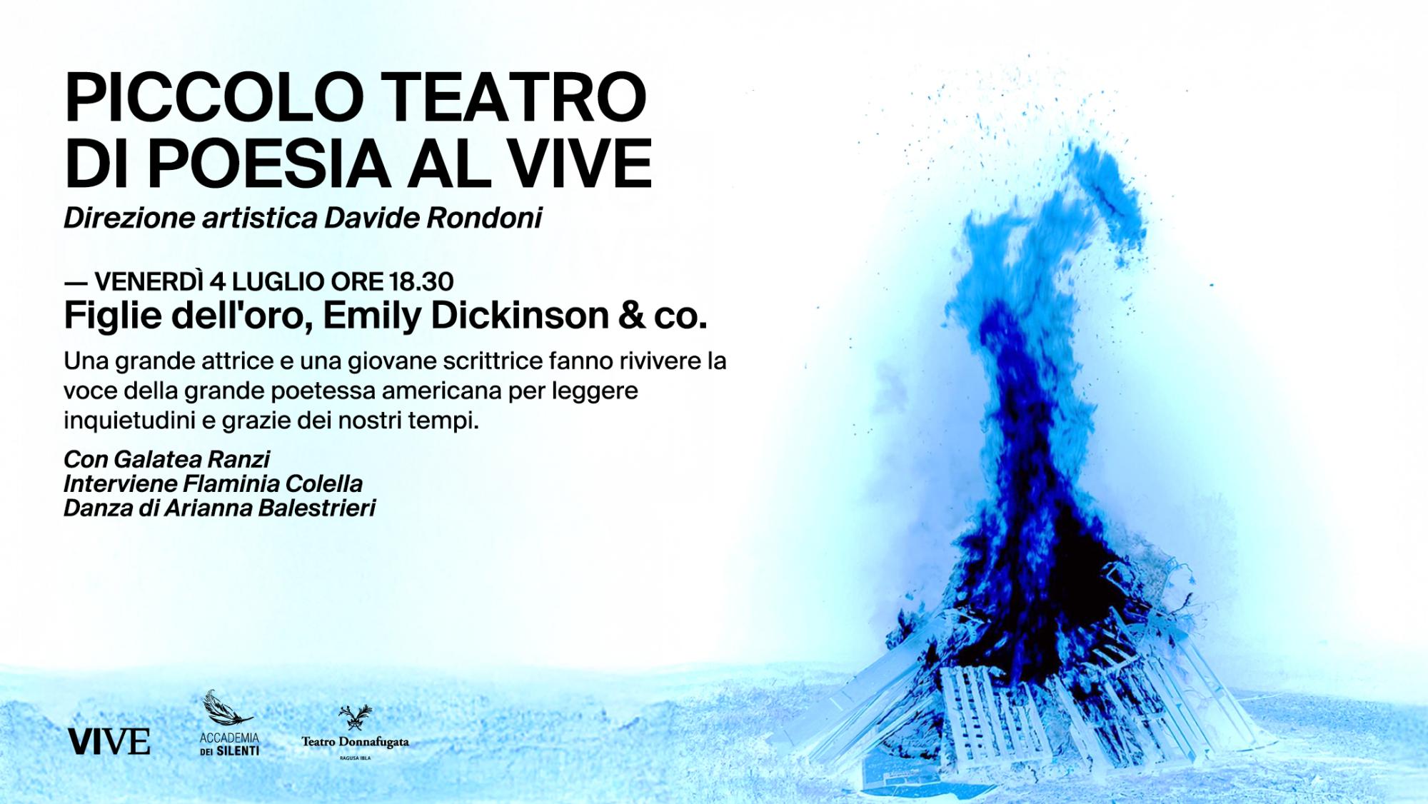 Figlie dell'oro, Emily Dickinson & co.