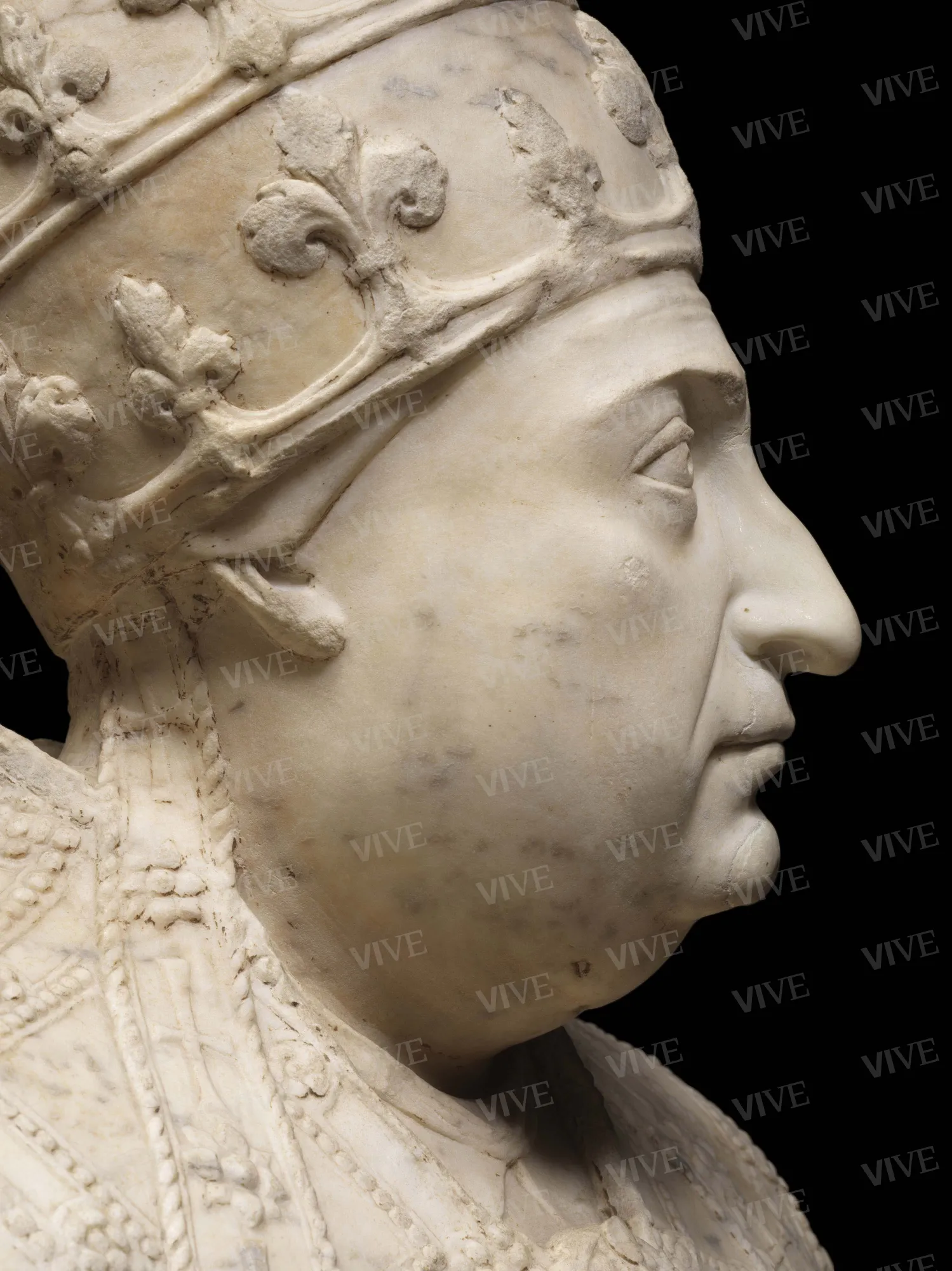 Bust of Pope Paul II - Mino di Giovanni di Mino da Montemignaio called Mino da Fiesole