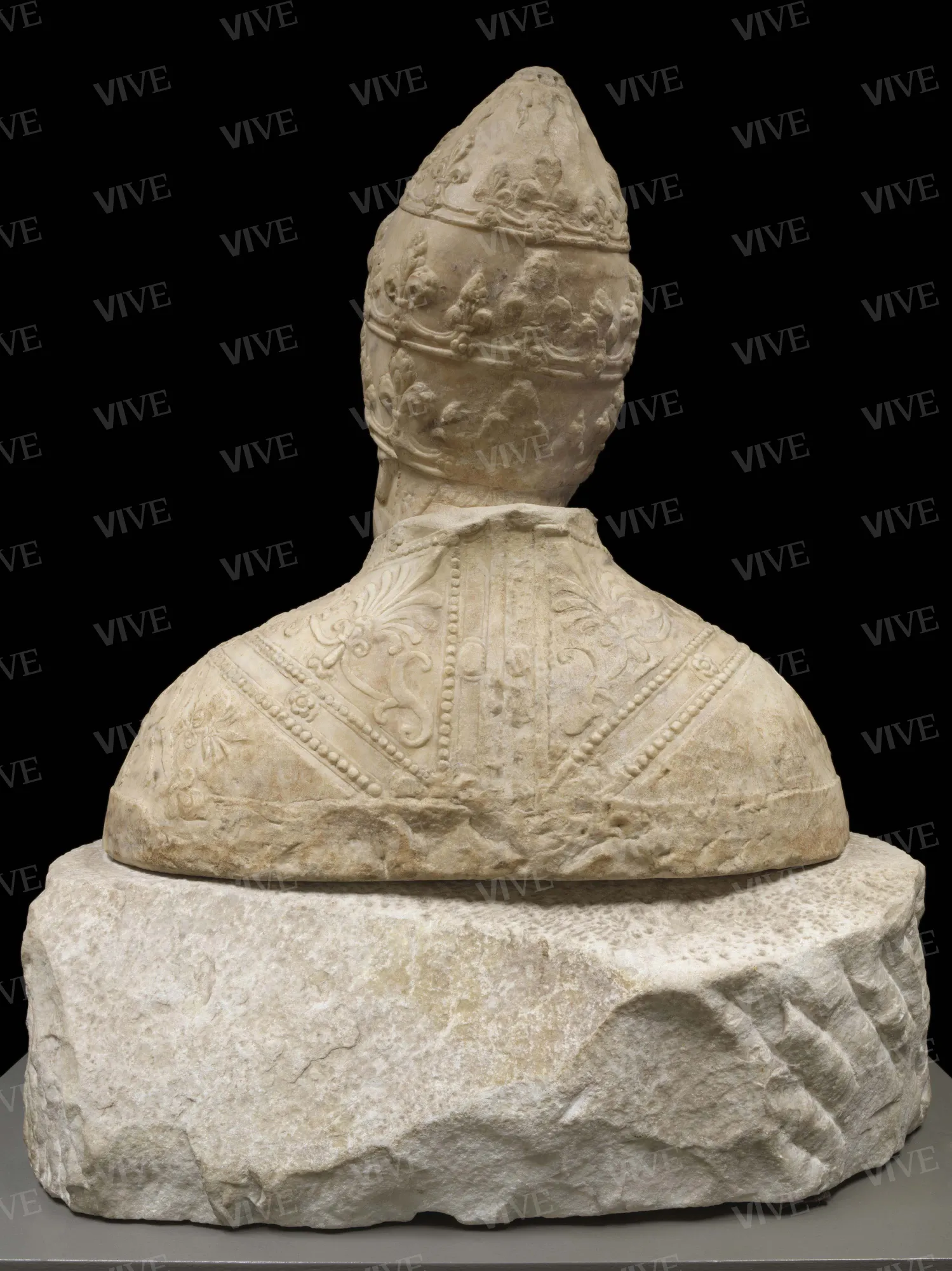 Bust of Pope Paul II - Mino di Giovanni di Mino da Montemignaio called Mino da Fiesole