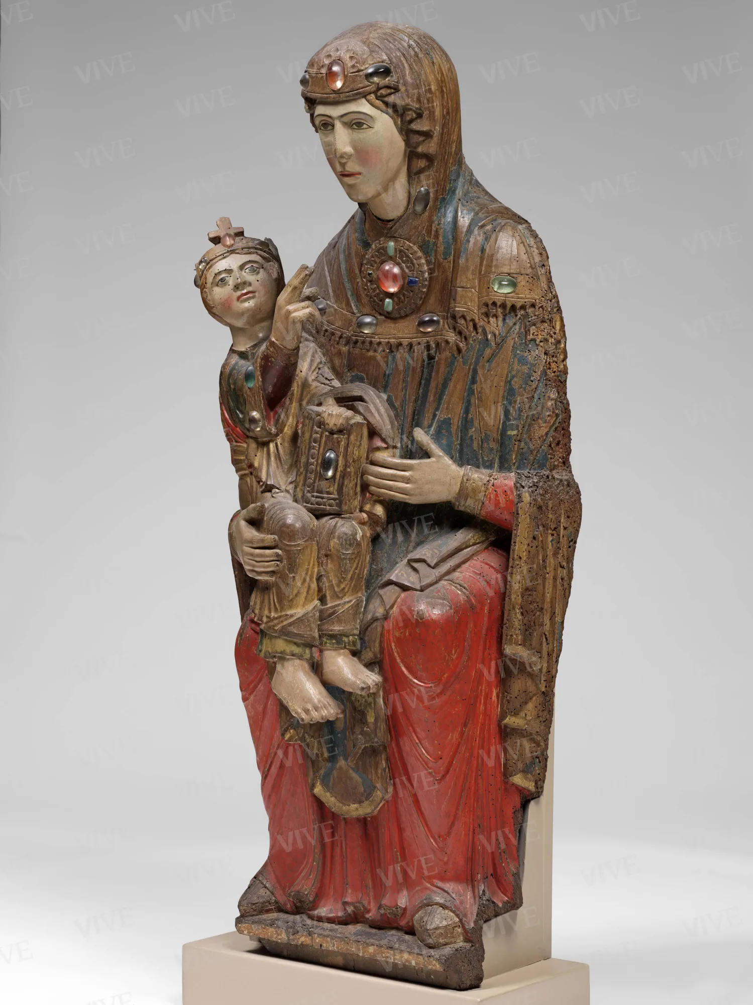 Madonna in trono con il Bambino detta Madonna di Acuto - ambito centro-italiano
