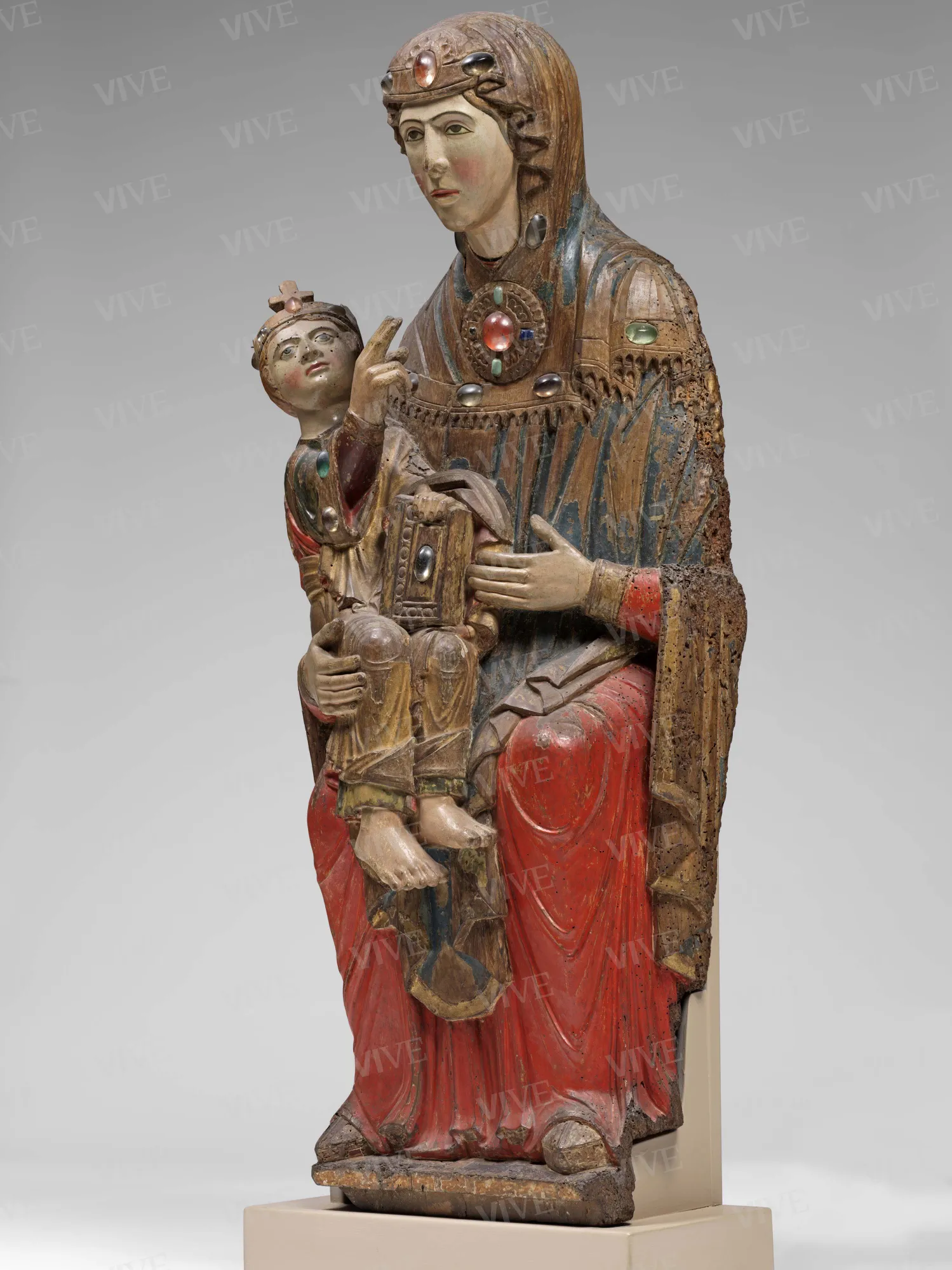 Madonna in trono con il Bambino detta Madonna di Acuto - ambito centro-italiano