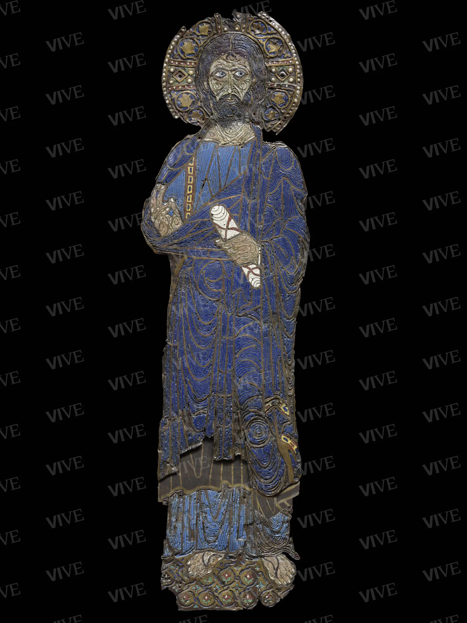 Cristo Pantocratore - manifattura bizantina o italiana
