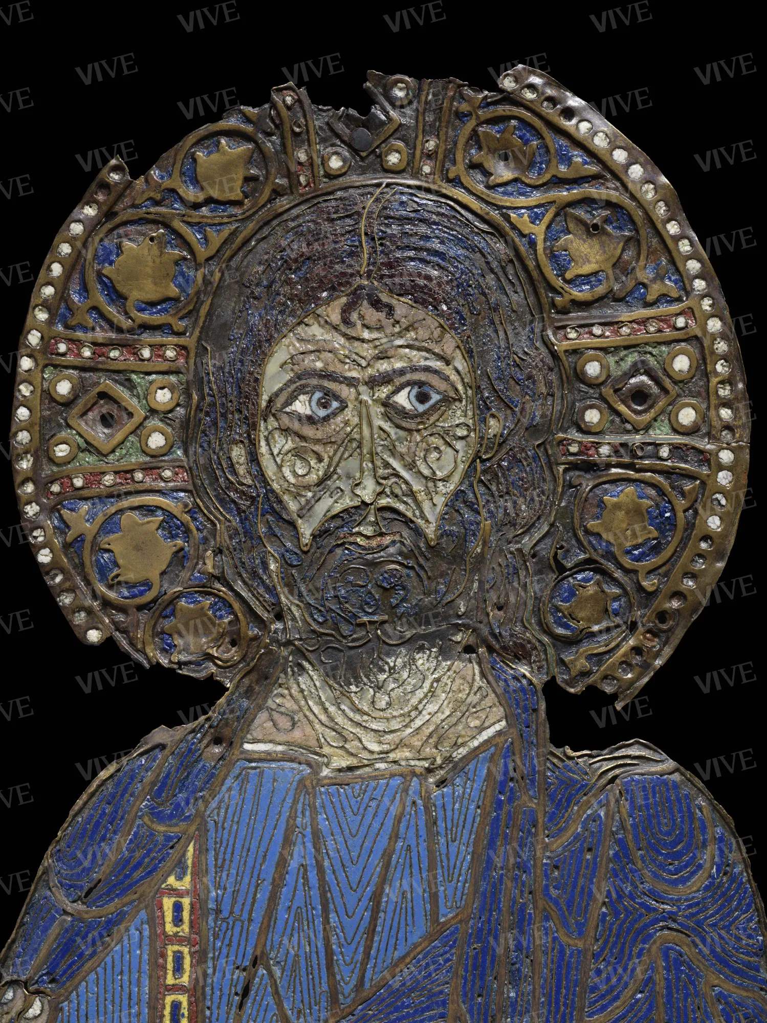 Cristo Pantocratore - manifattura bizantina o italiana