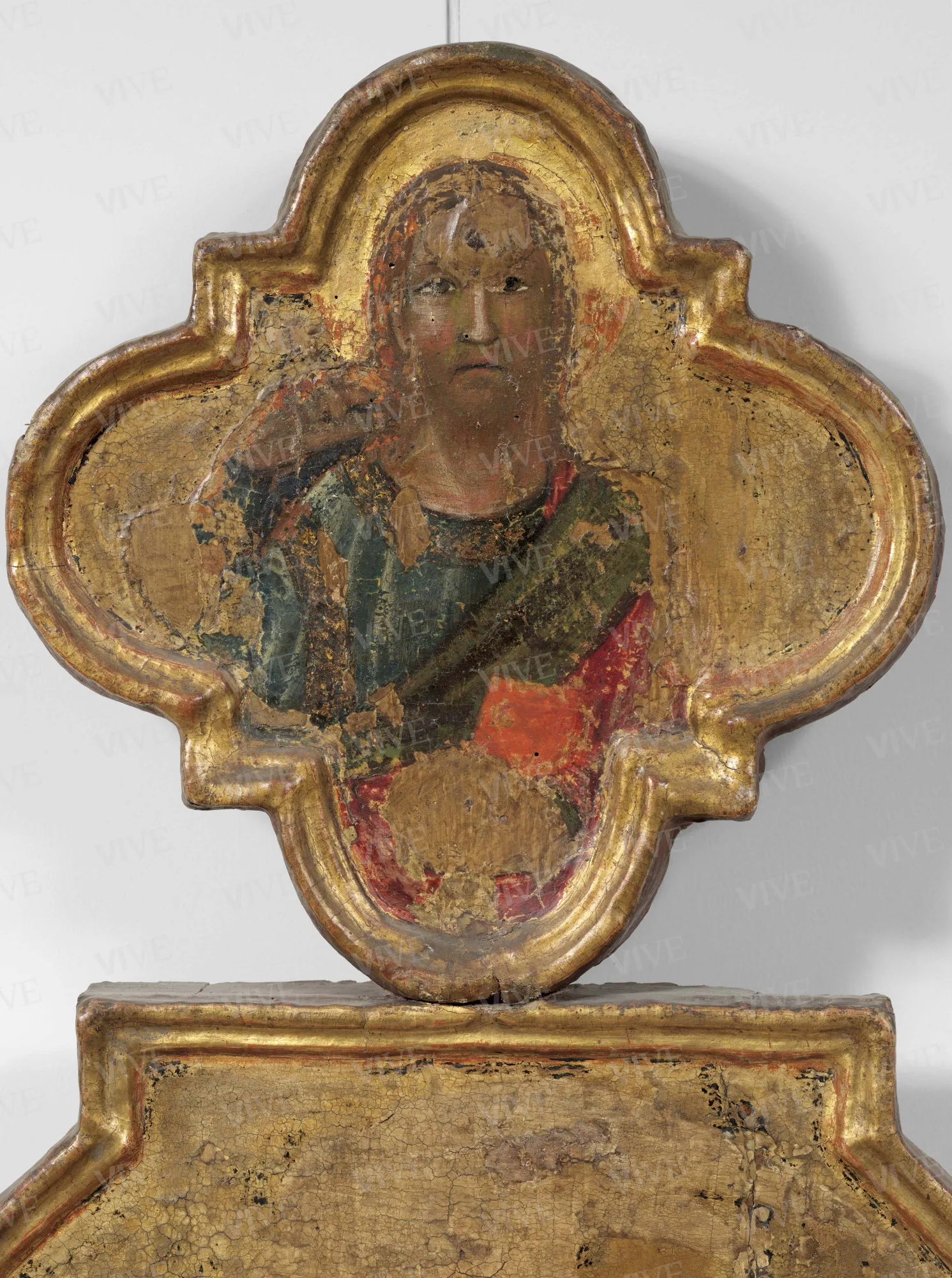 Cristo in croce - Maestro espressionista di Santa Chiara