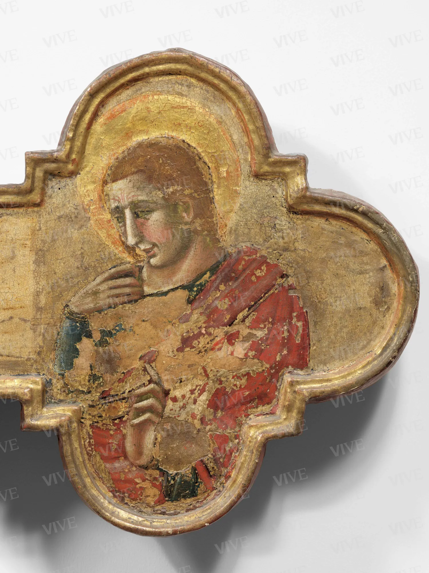 Cristo in croce - Maestro espressionista di Santa Chiara