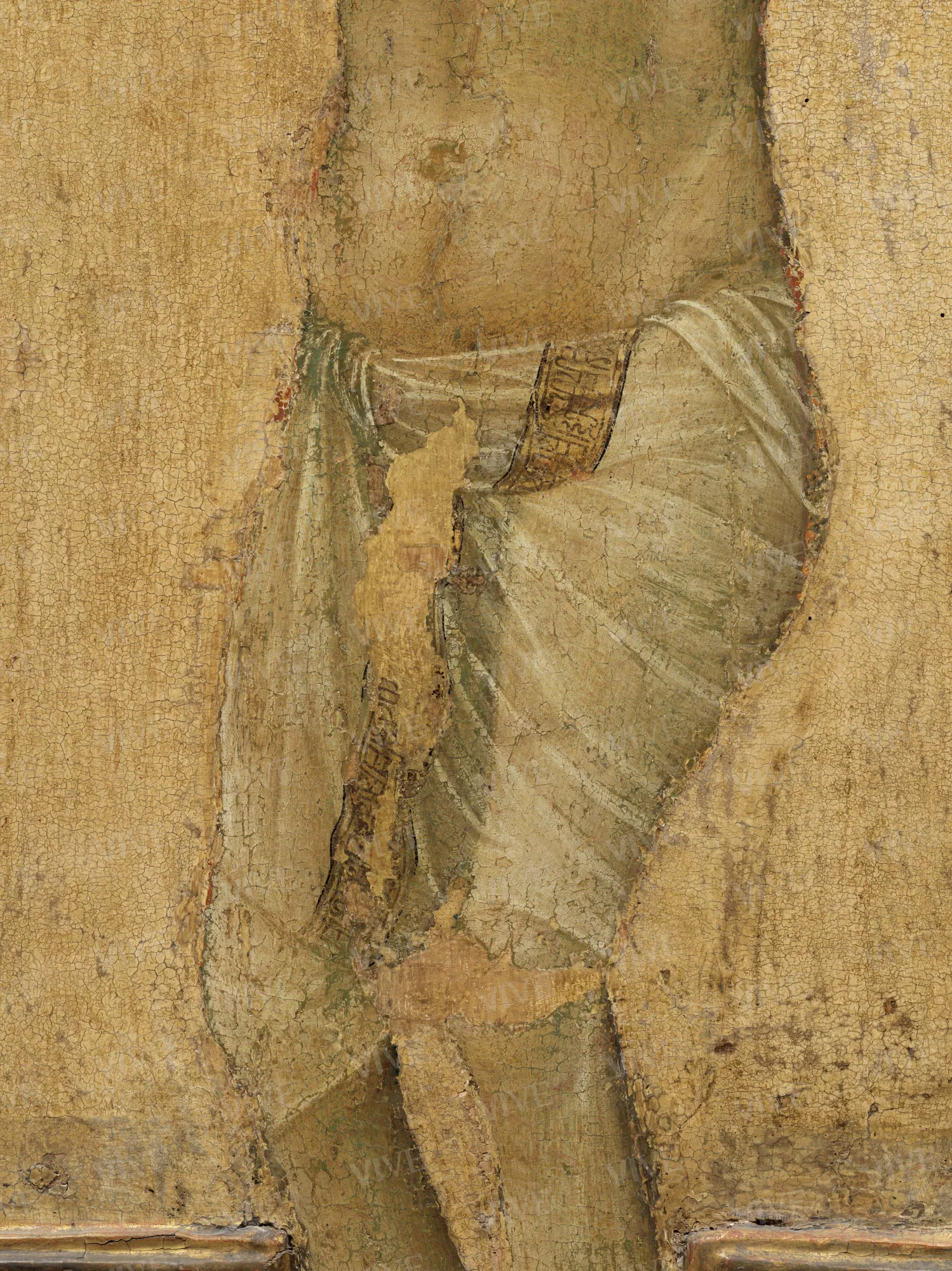 Cristo in croce - Maestro espressionista di Santa Chiara