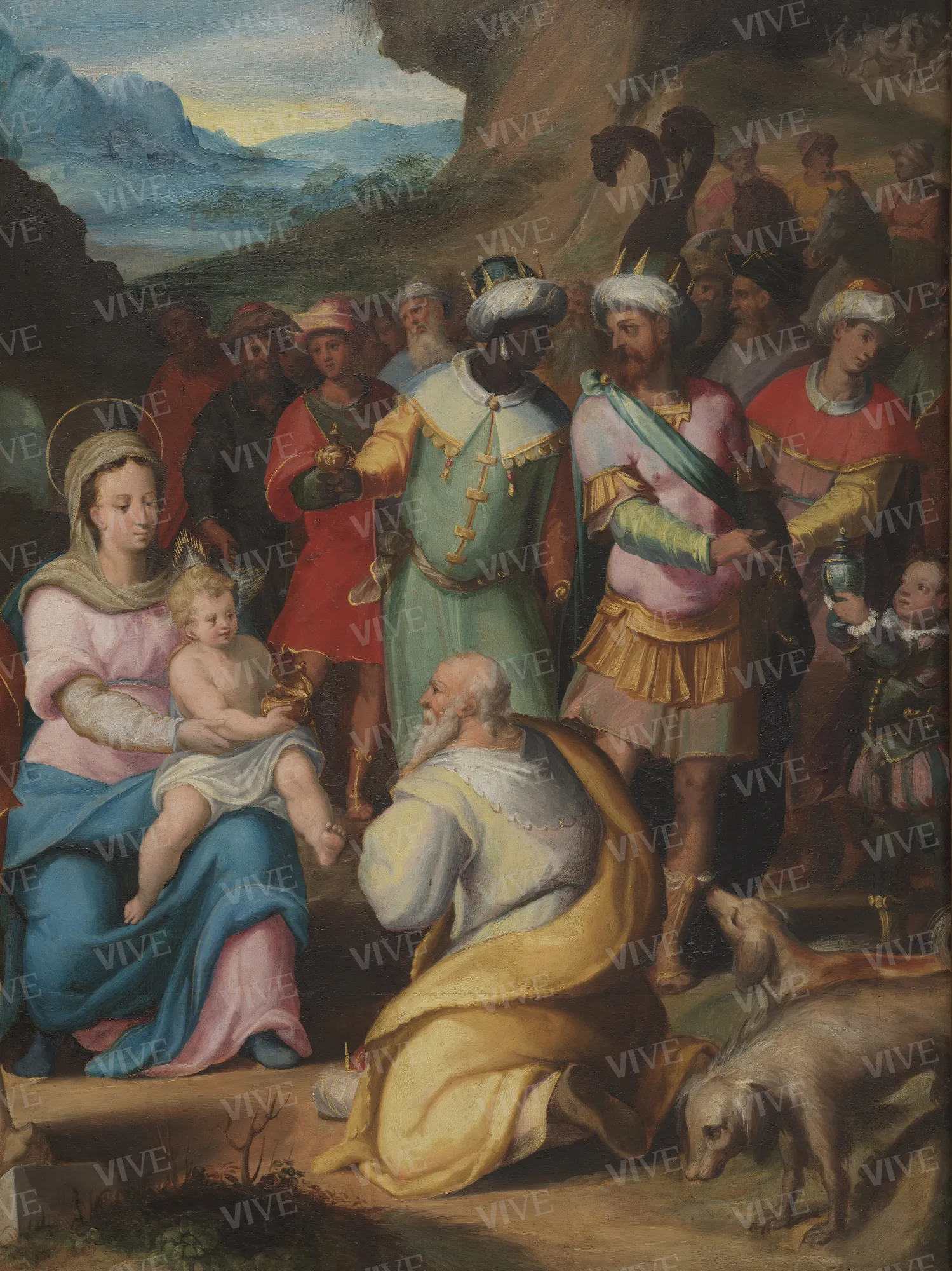 Adorazione dei Magi  - Lorenzo Sabatini