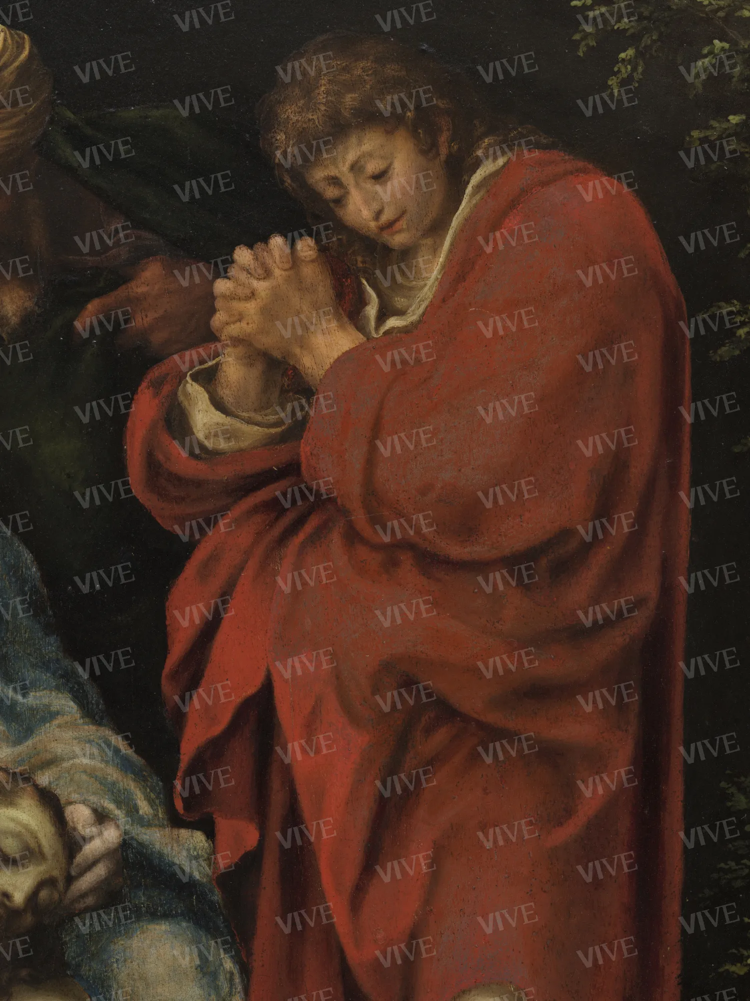 Lamentation Over the Dead Christ - Lelio Orsi