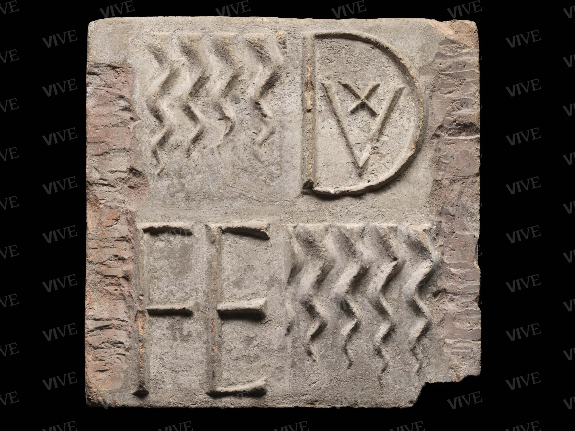 Formella con emblema Montefeltro - ambito centroitaliano