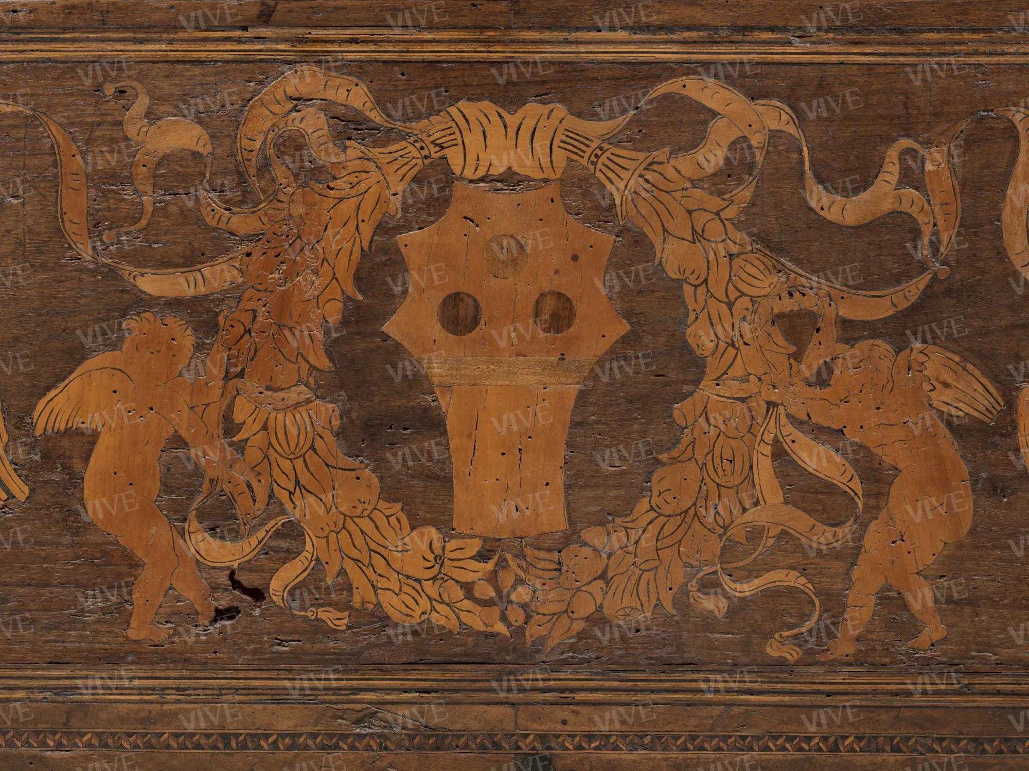 Cassone da mostra - ambito toscano