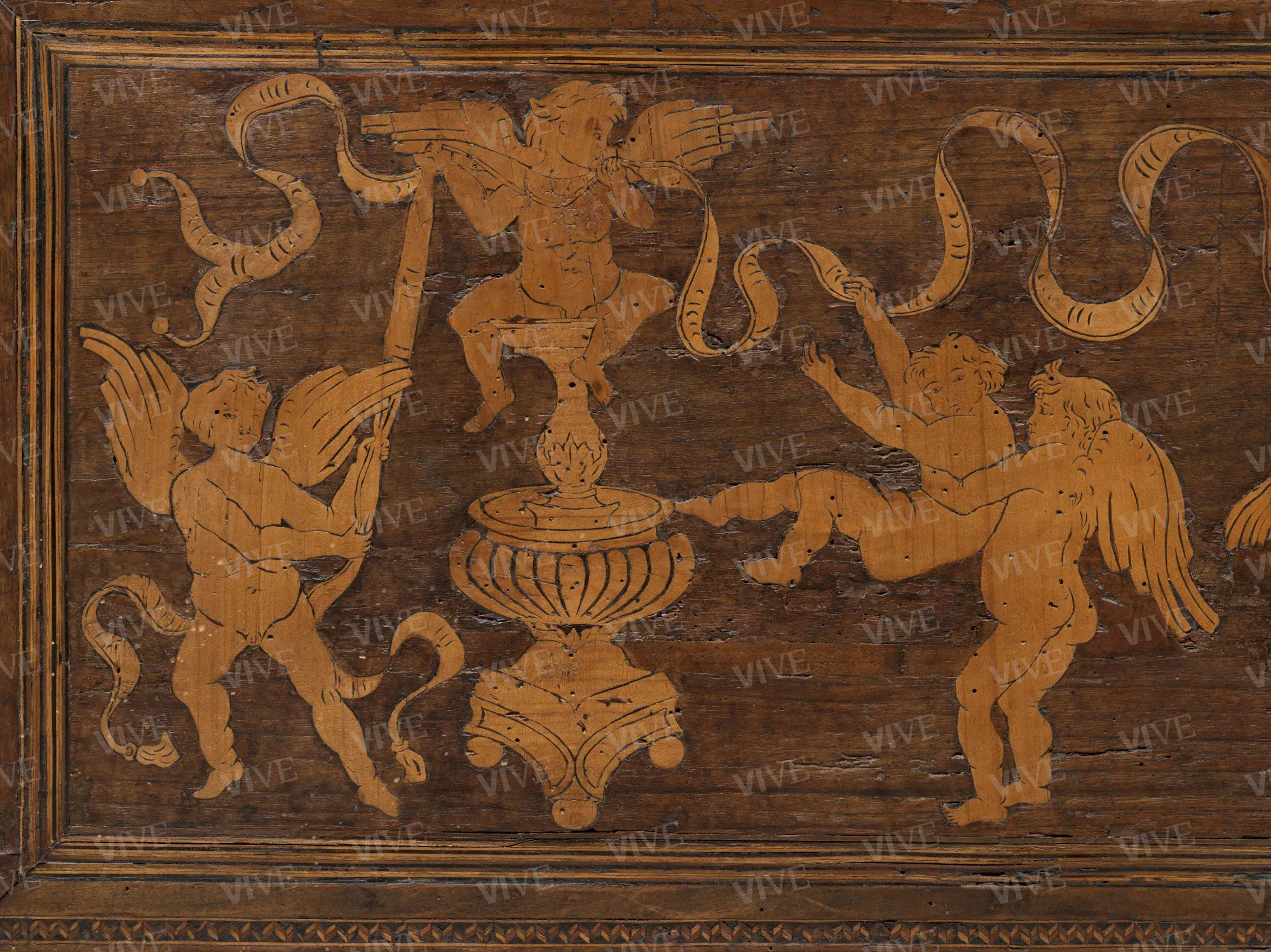 Cassone da mostra - ambito toscano