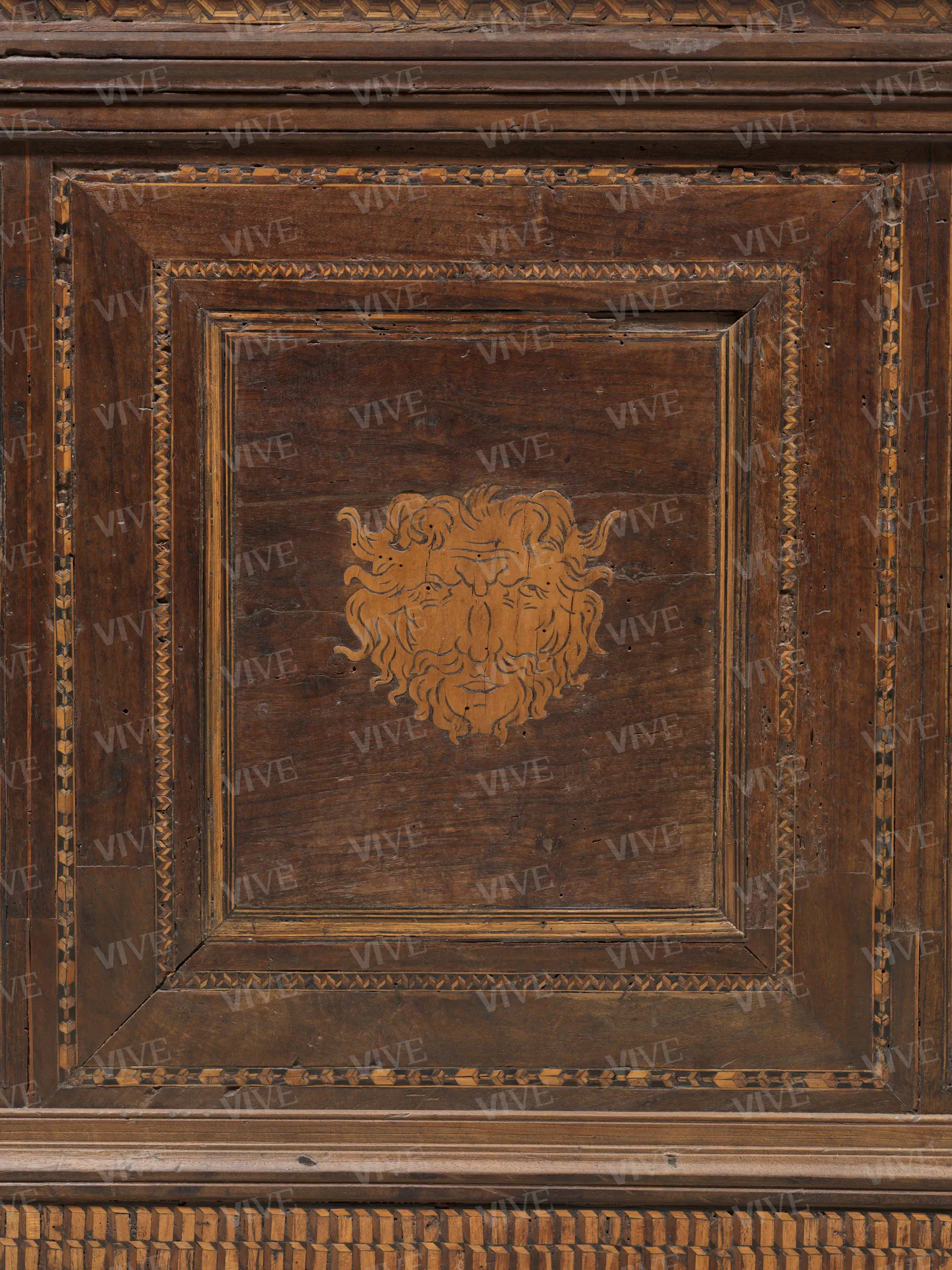 Cassone da mostra - ambito toscano