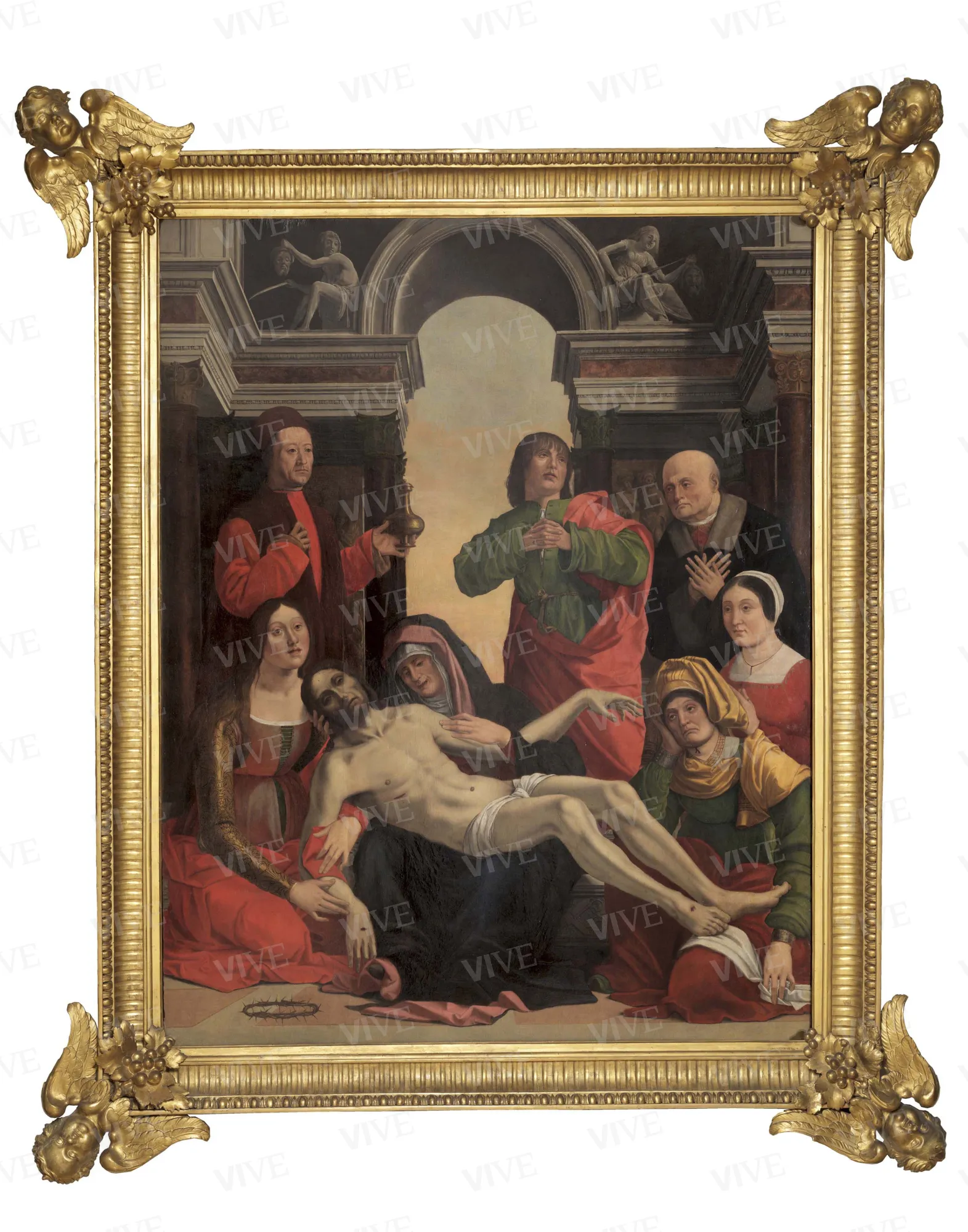 Compianto sul Cristo morto - Giovanni Francesco Maineri