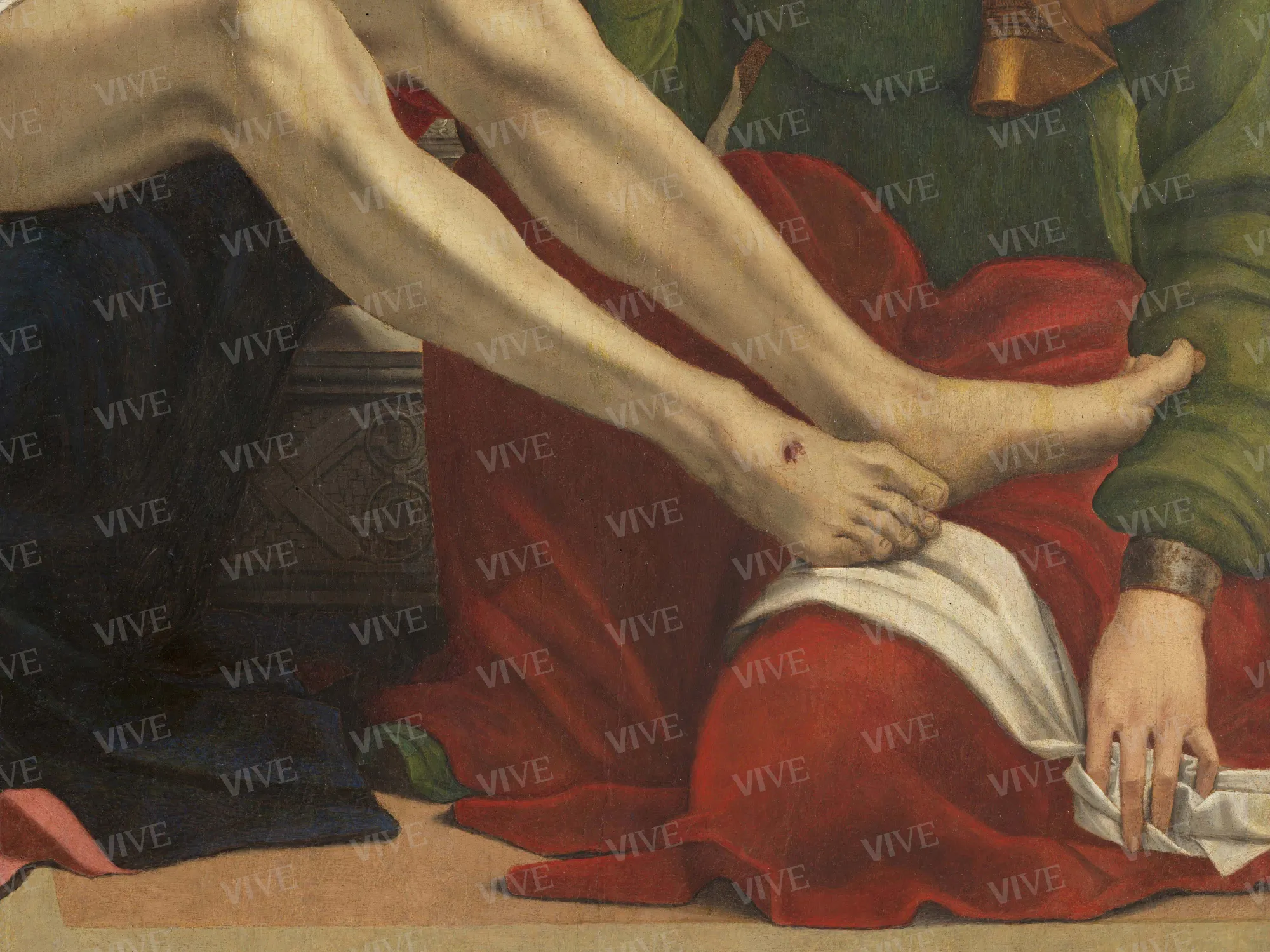Compianto sul Cristo morto - Giovanni Francesco Maineri