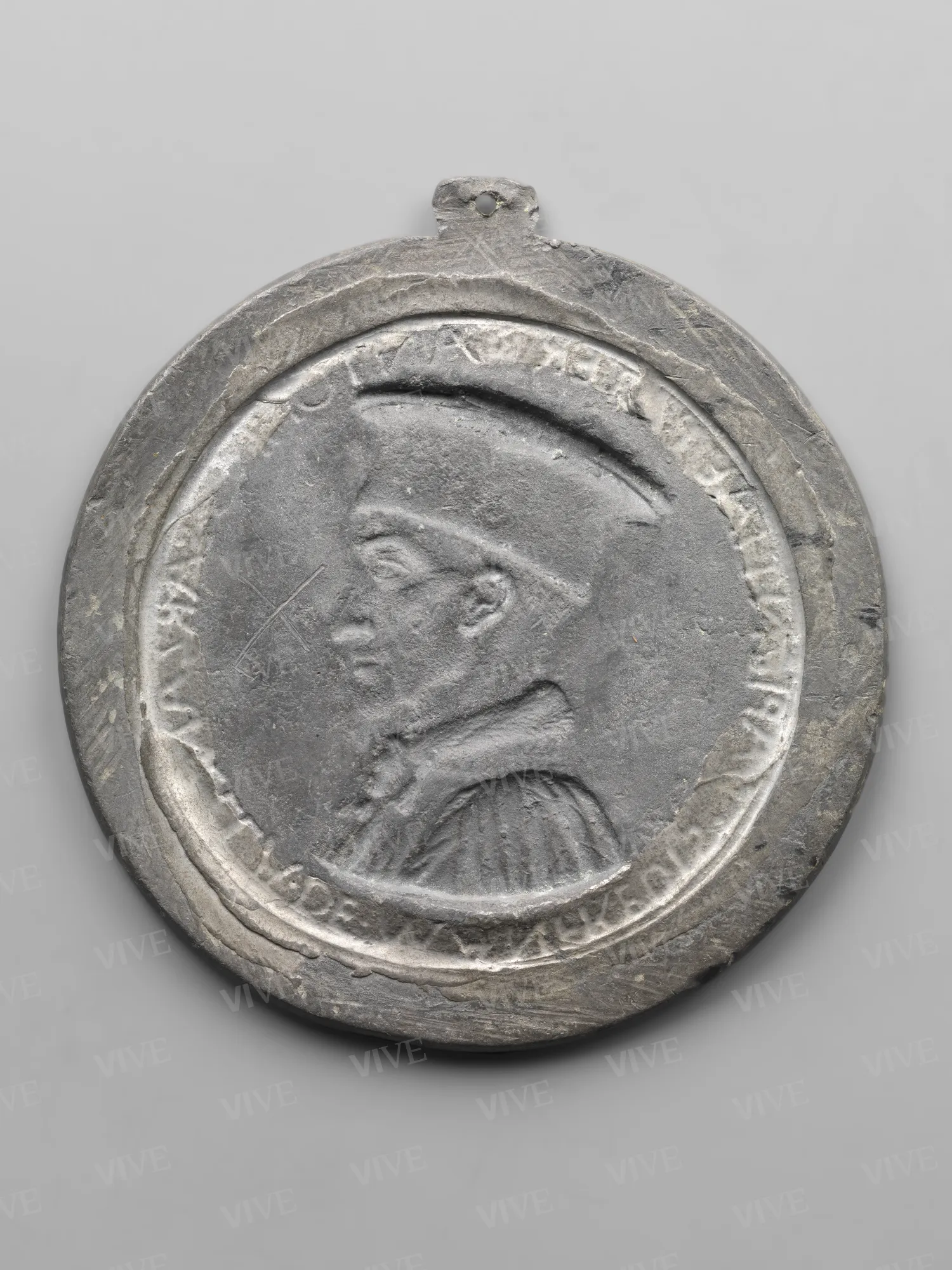 Medaglia di Antonio Sarzanella de’ Manfredi - Sperandio Savelli da Mantova