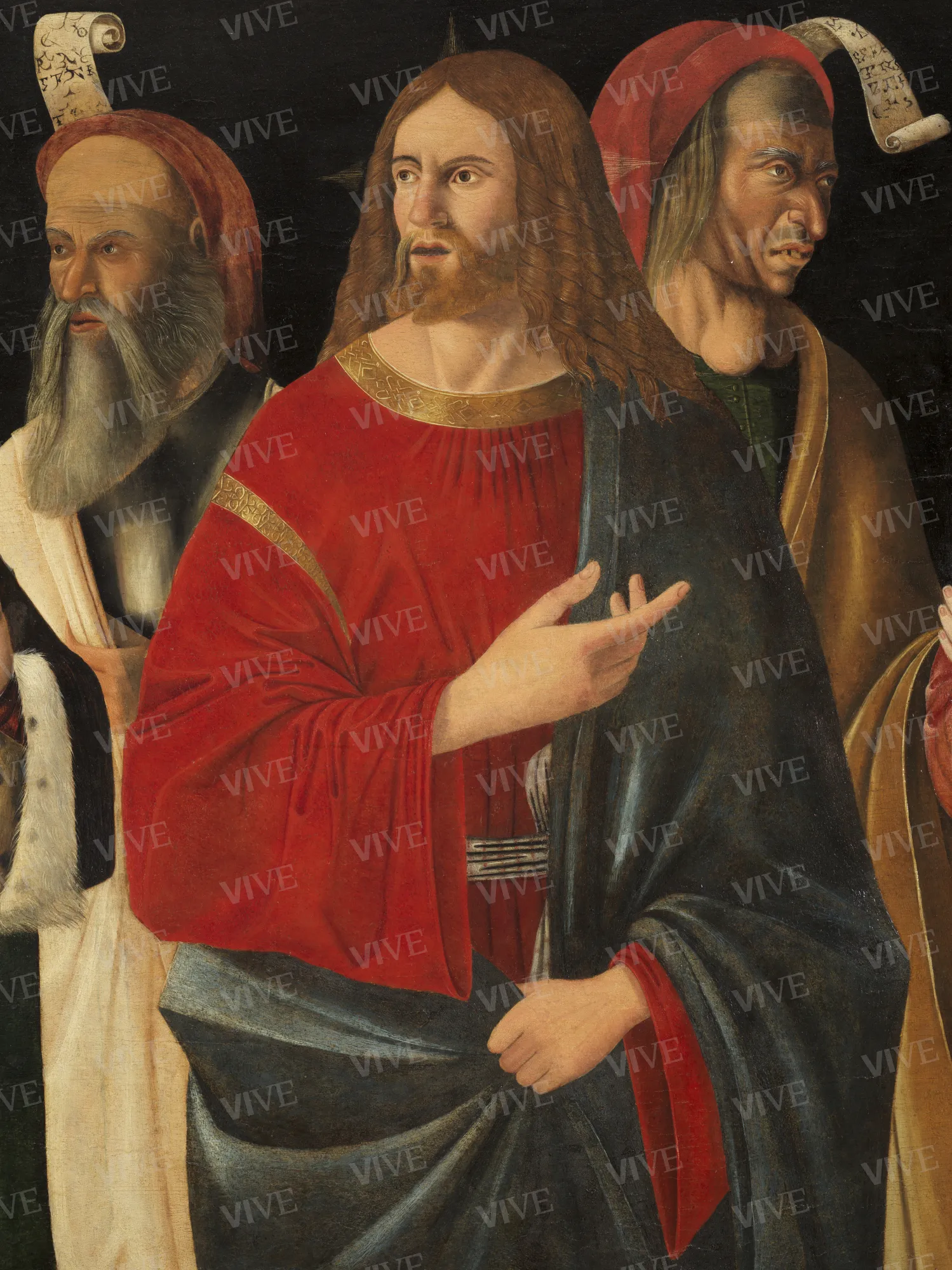 Cristo e l'adultera - Nicolò de' Barbari