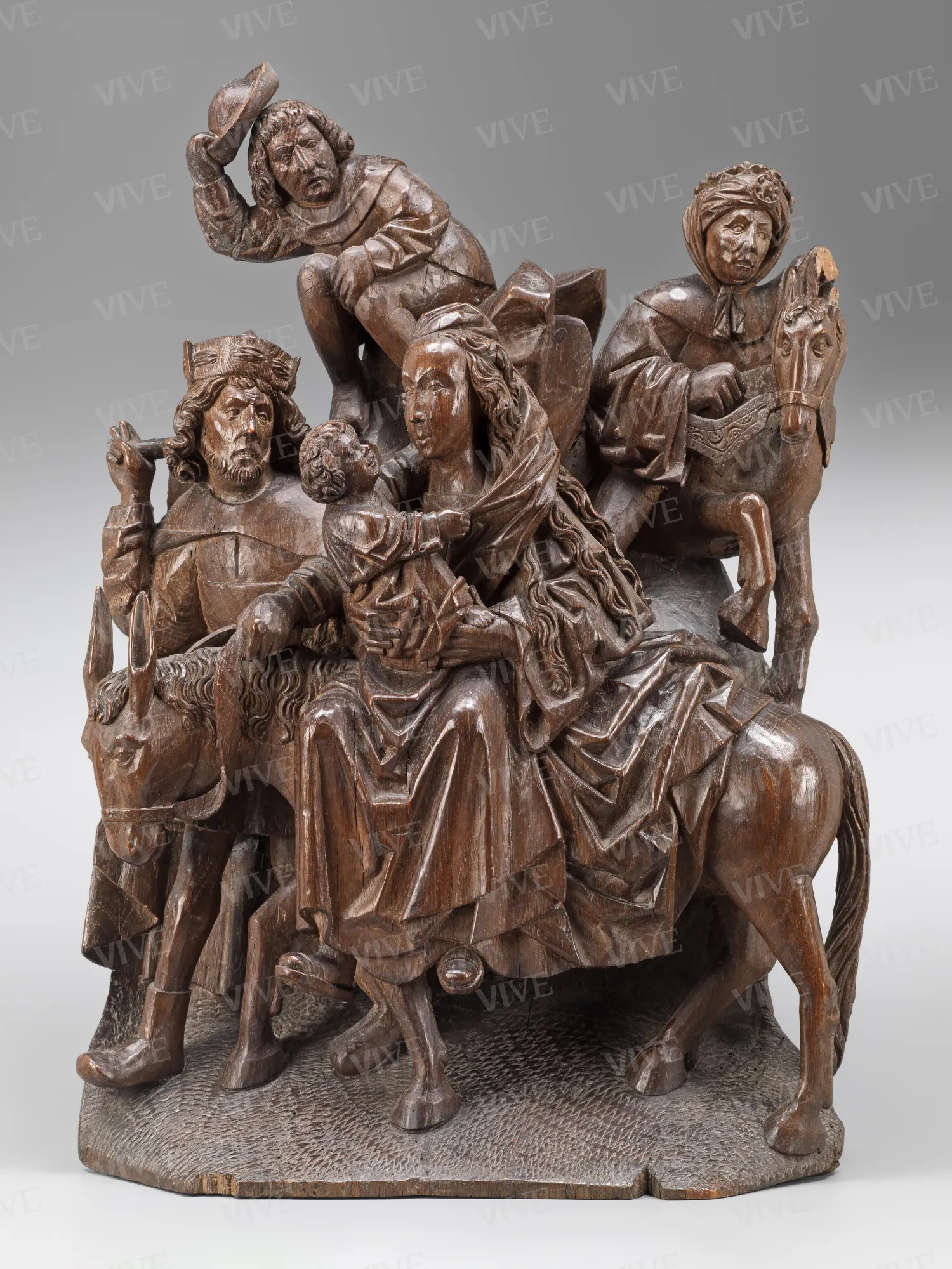Flight into Egypt - southern Flemish milieu