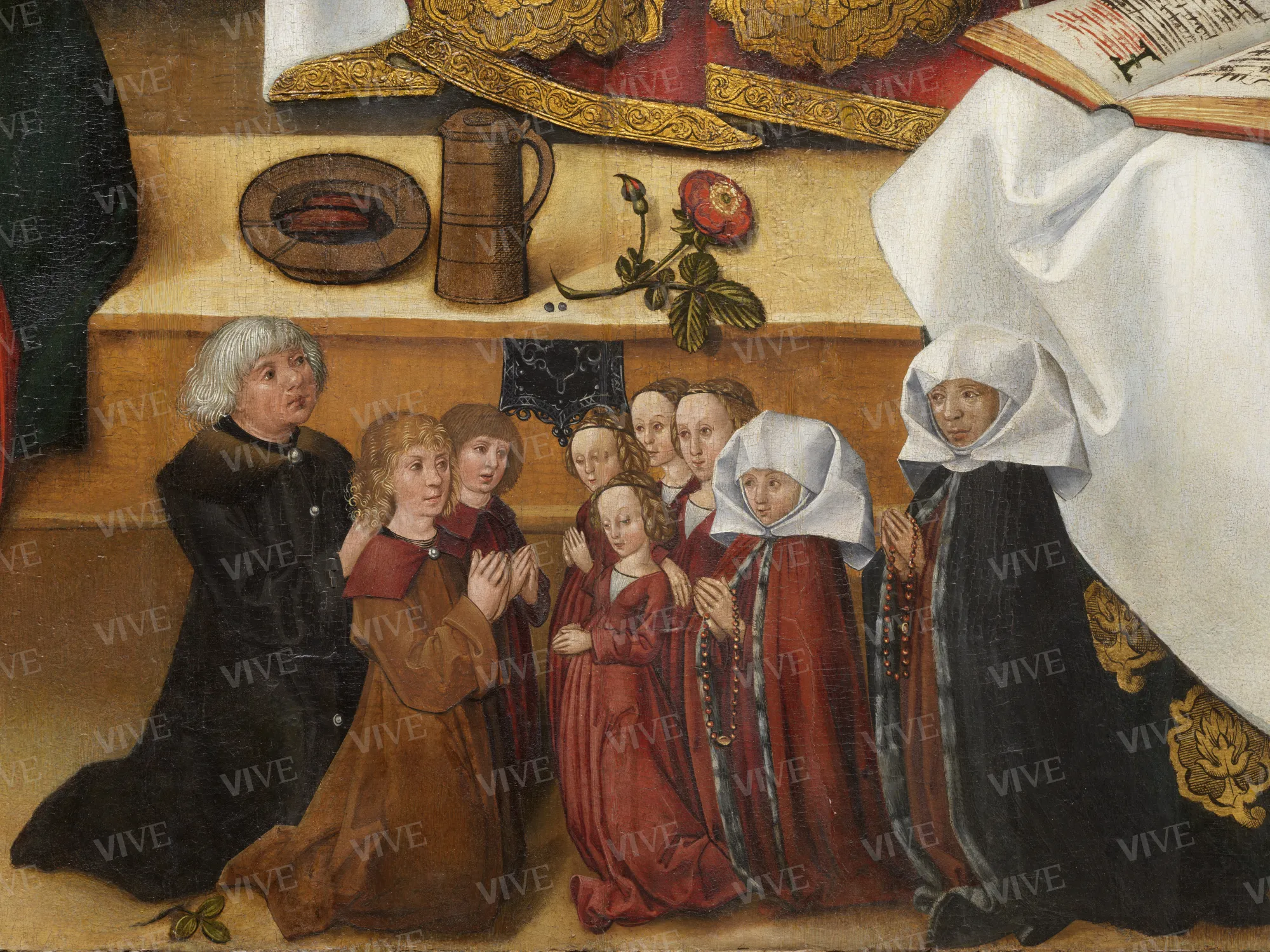 Dormitio Virginis (Dormition of the Virgin) - Michael Wolgemut