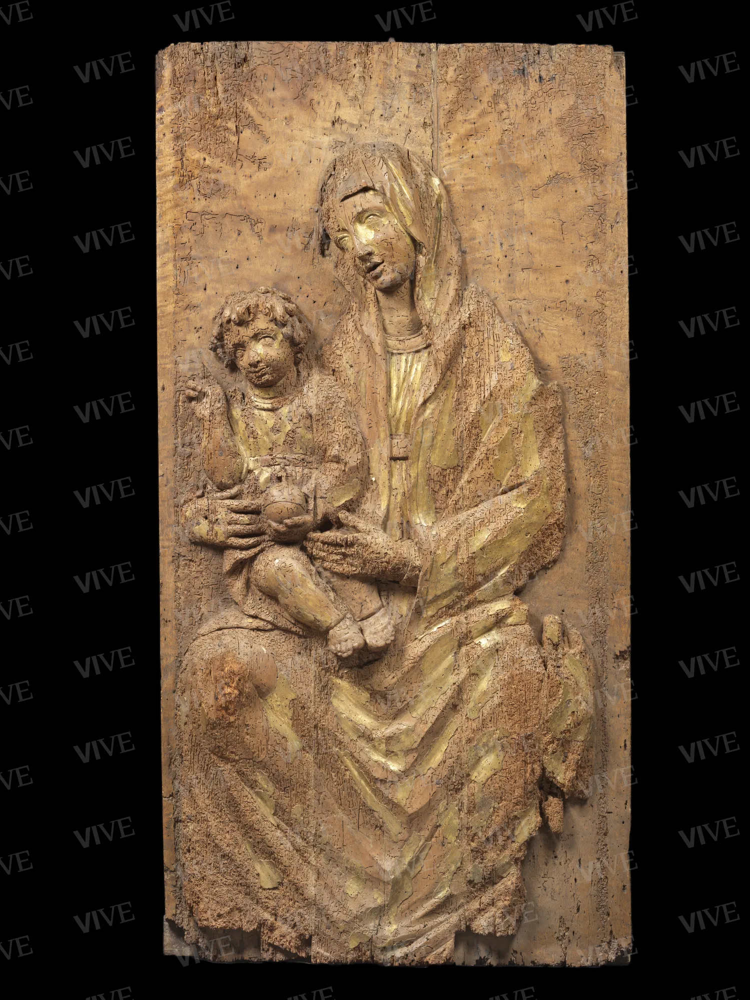 Enthroned Madonna and Child - Veneto milieu