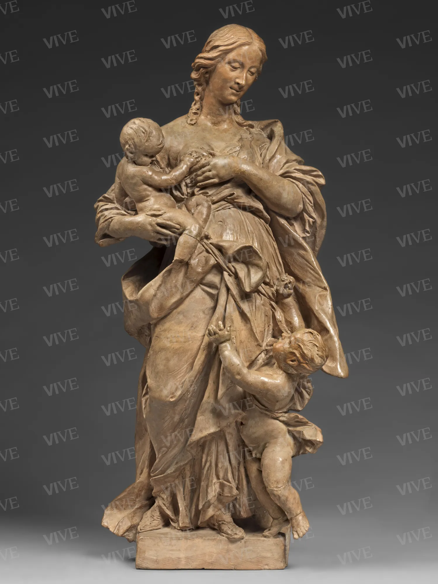 Allegory of Charity - Bernardino Ludovisi