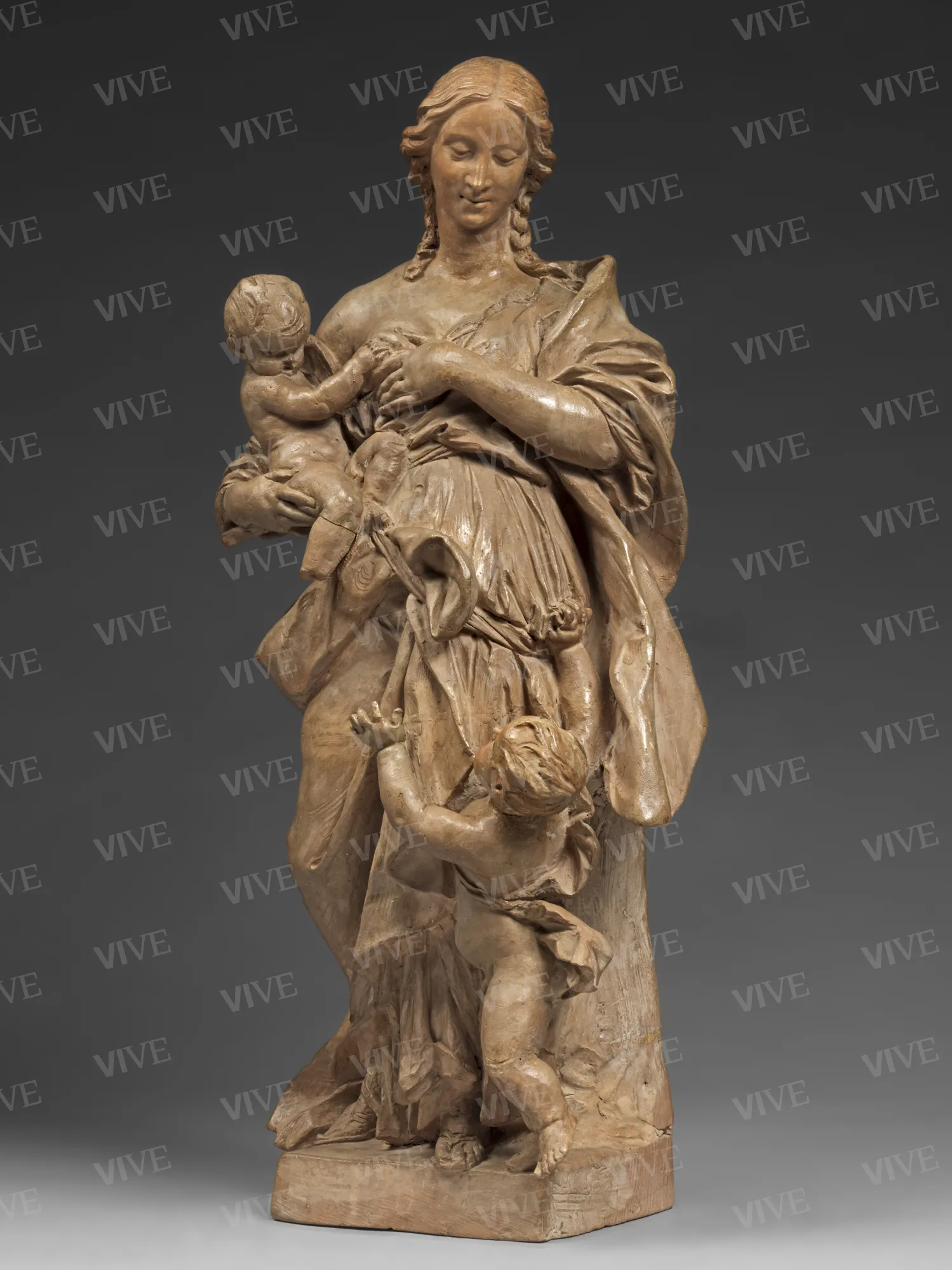 Allegory of Charity - Bernardino Ludovisi
