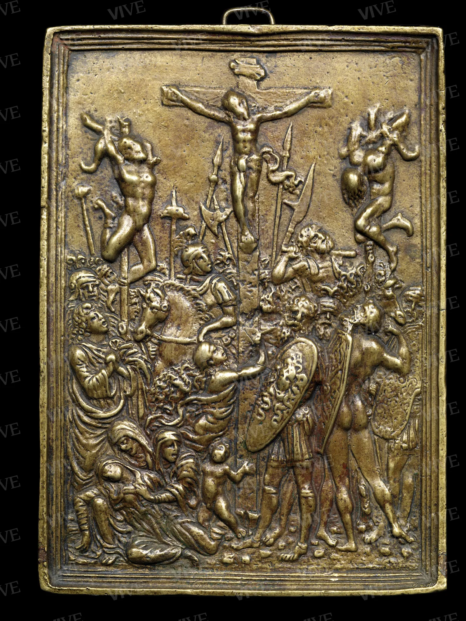 Crucifixion of Christ - Galeazzo Mondella called Il Moderno