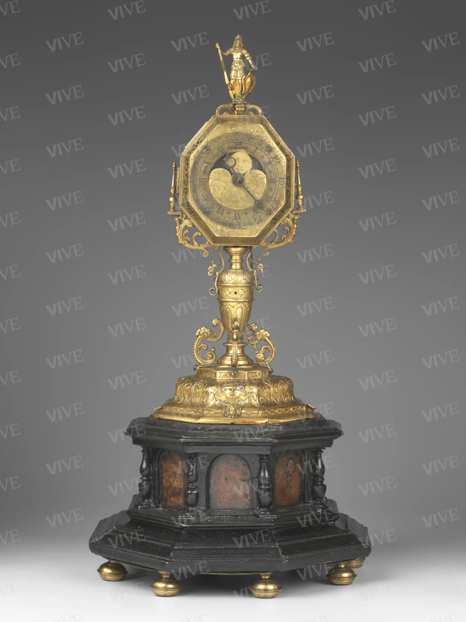 Table clock - German milieu