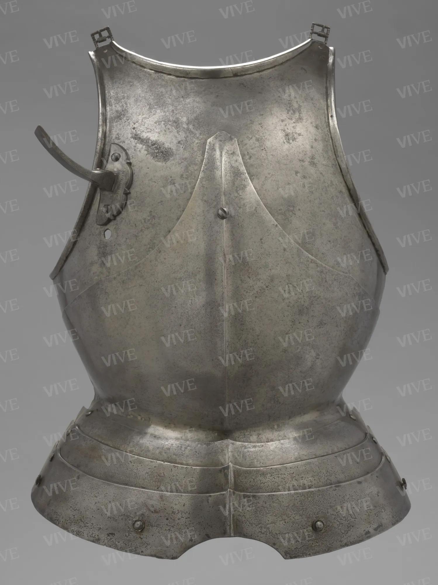 Chest armor with flap and stay - Austrian production