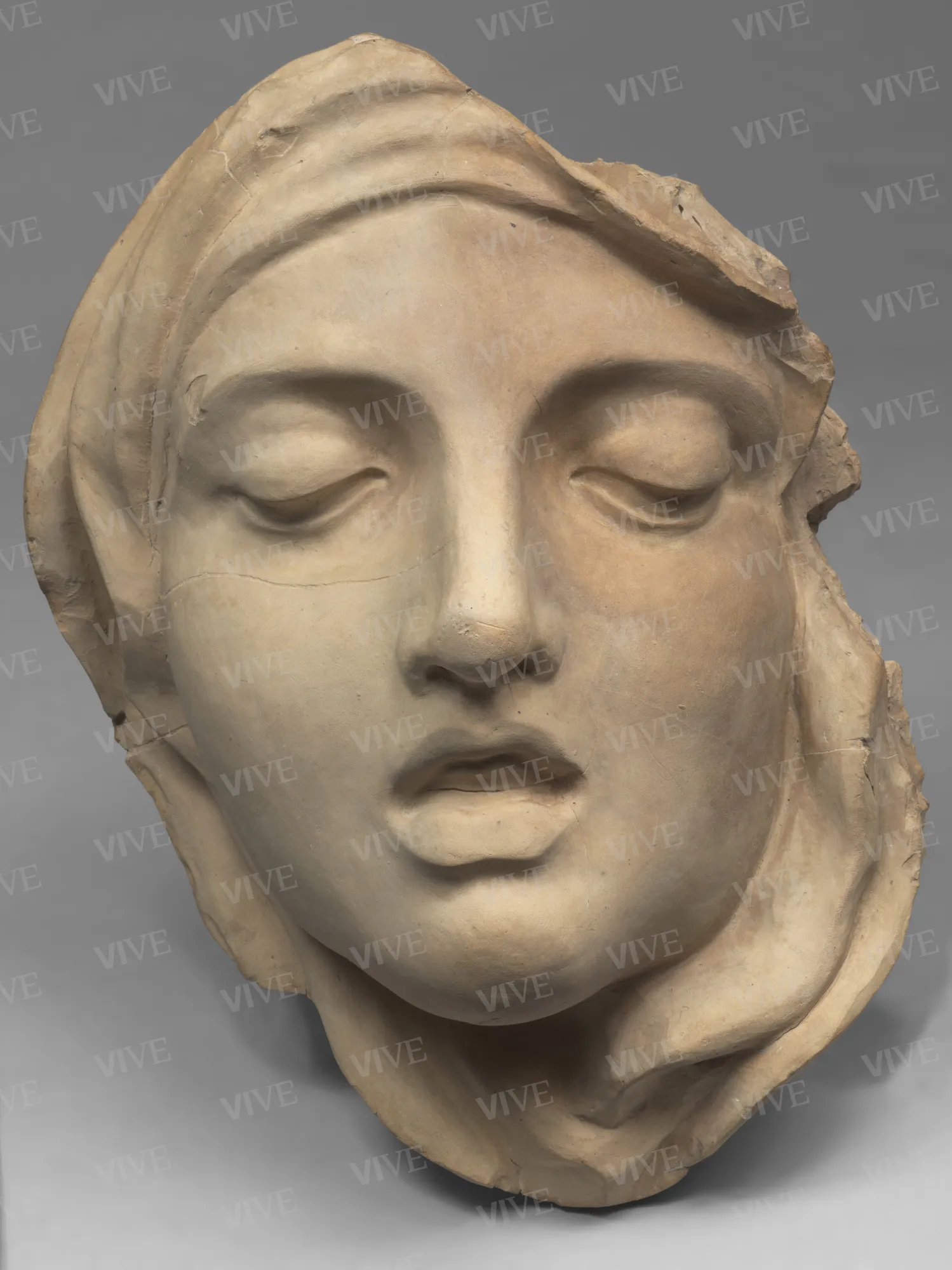 Face of Saint Teresa of Avila - Gian Lorenzo Bernini