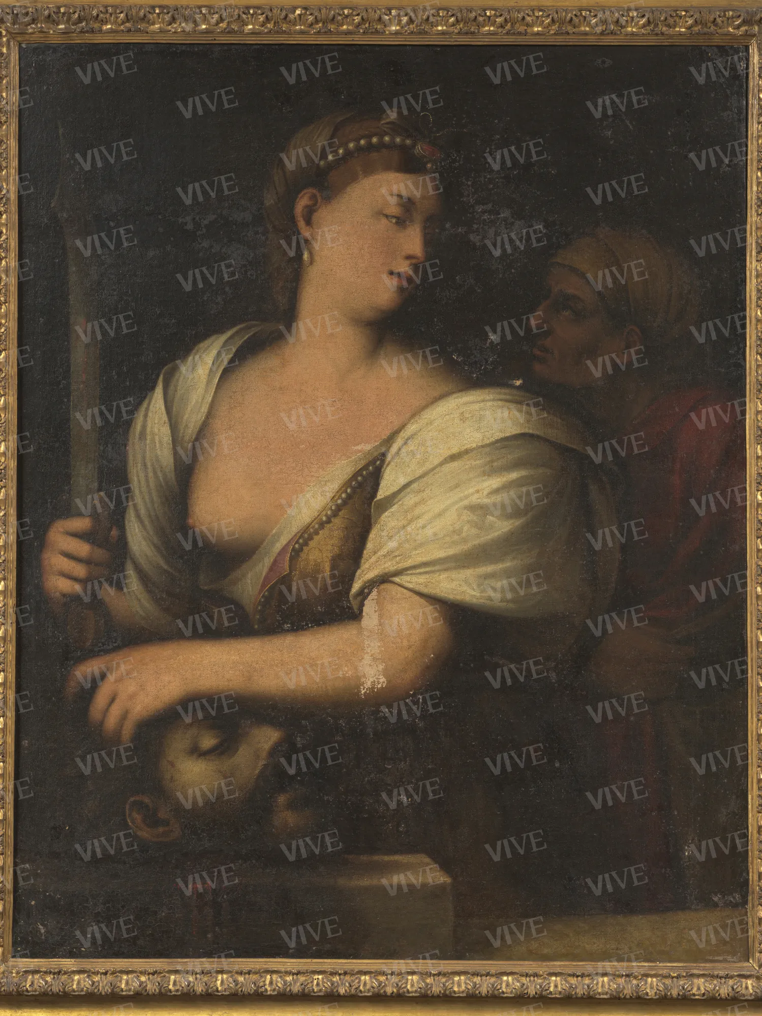 Giuditta con la testa di Oloferne e la fantesca - ambito bresciano