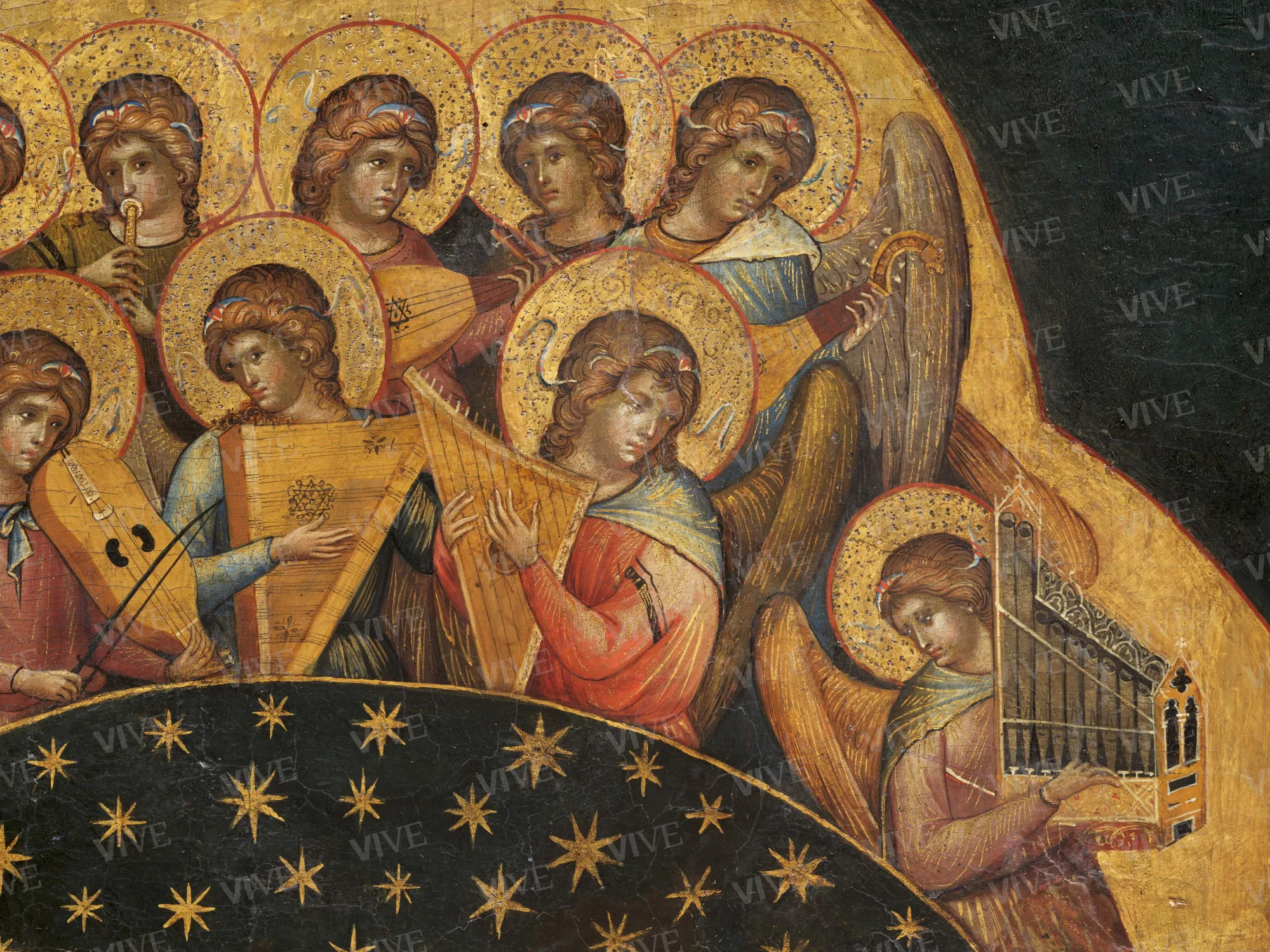 Choir of angels - Paolo Veneziano