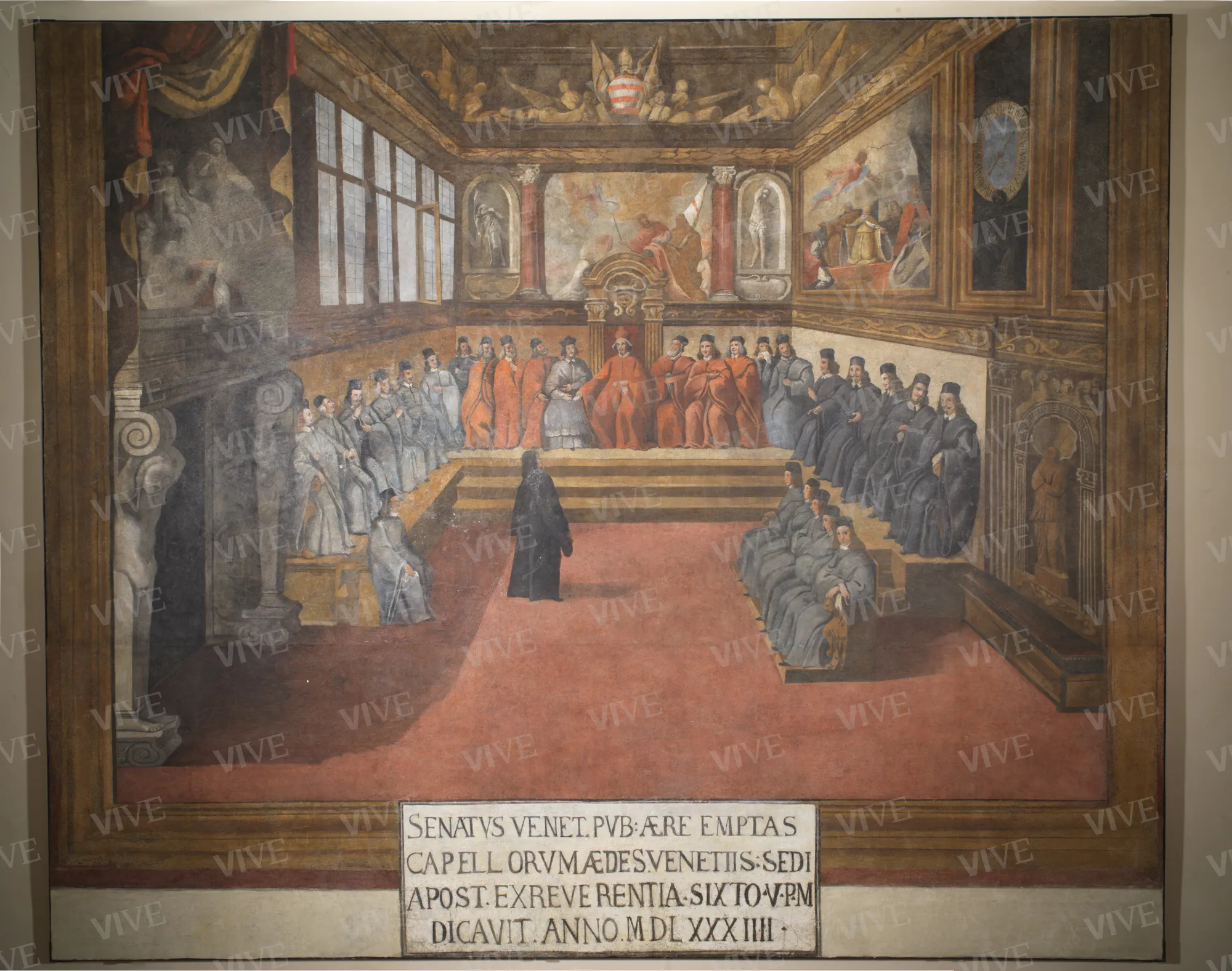 Donation of Palazzo Gritti in Venice to the Apostolic Nuncio - Roman ? milieu
