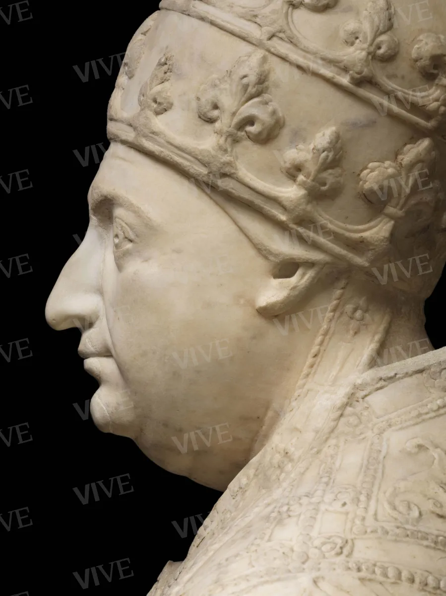 Bust of Pope Paul II - Mino di Giovanni di Mino da Montemignaio called Mino da Fiesole
