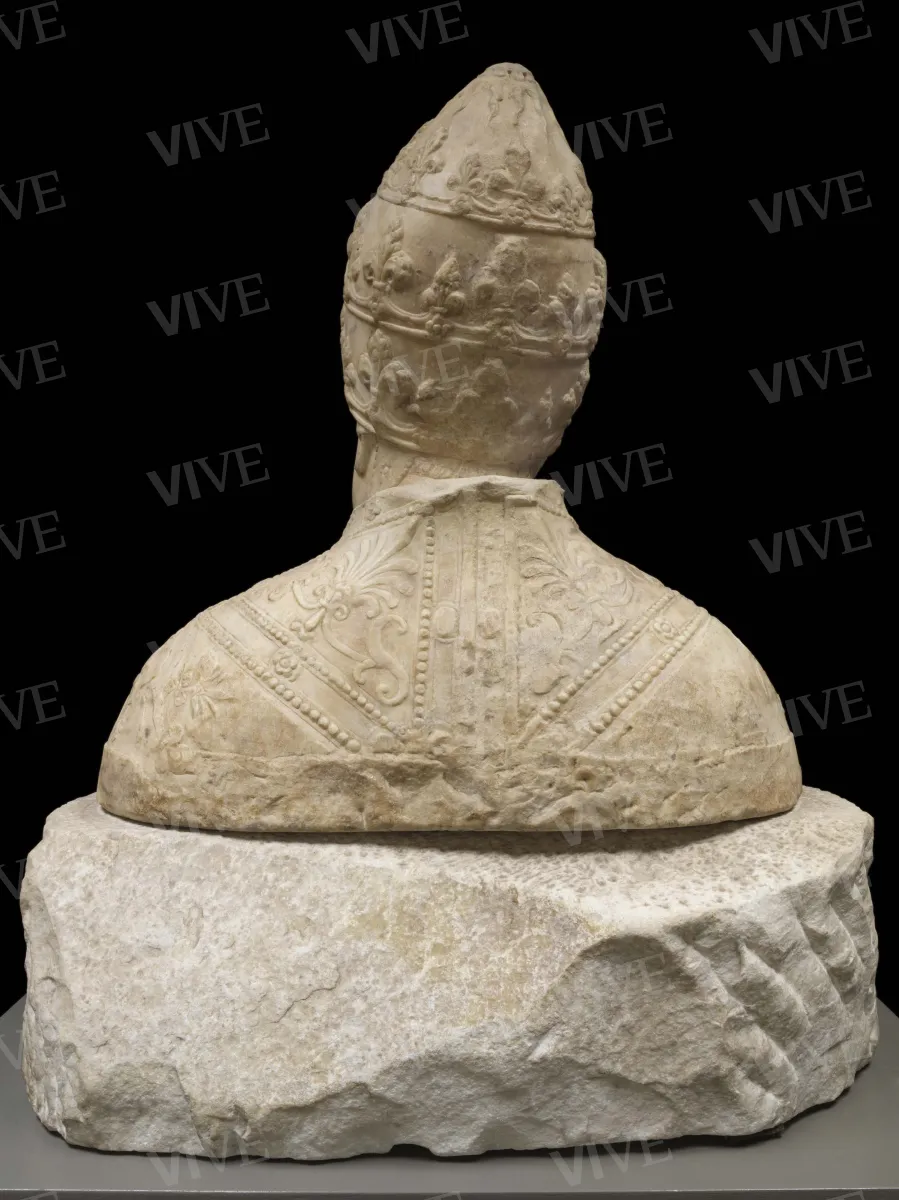 Bust of Pope Paul II - Mino di Giovanni di Mino da Montemignaio called Mino da Fiesole