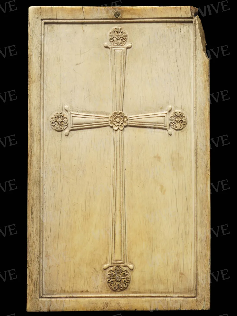 Ivory triptych with Deesis (Christ in Majesty) and saints - Byzantine production