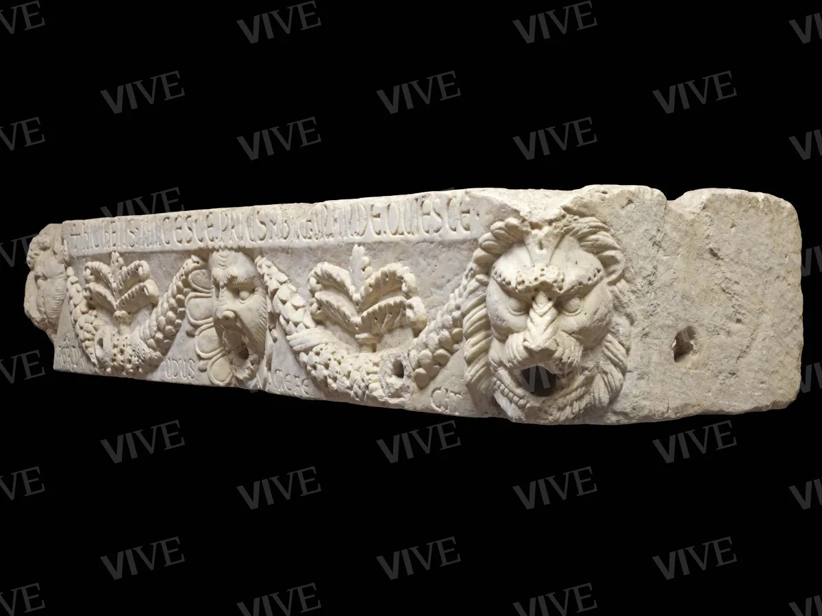 Basin with protomes and festoons - Drudo da Trivio