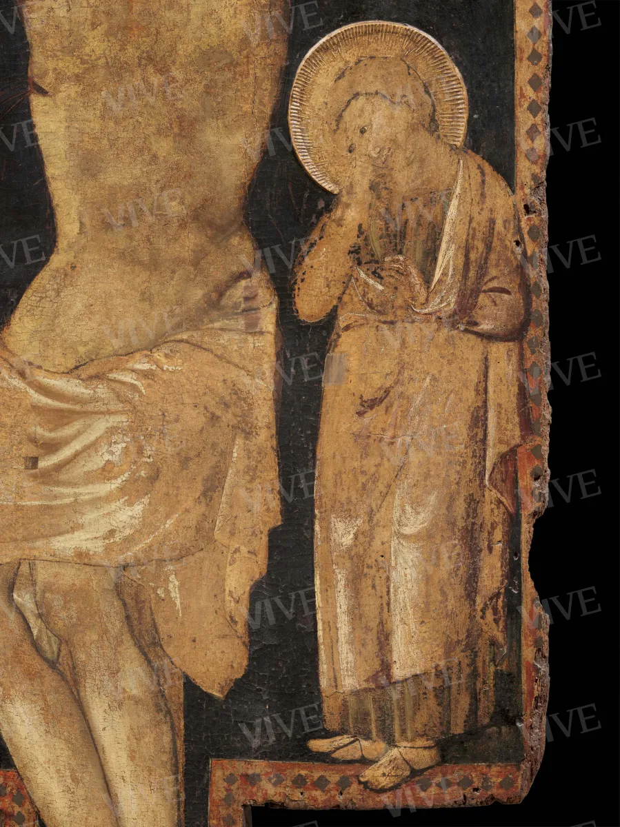 Croce dipinta - maestro cavalliniano