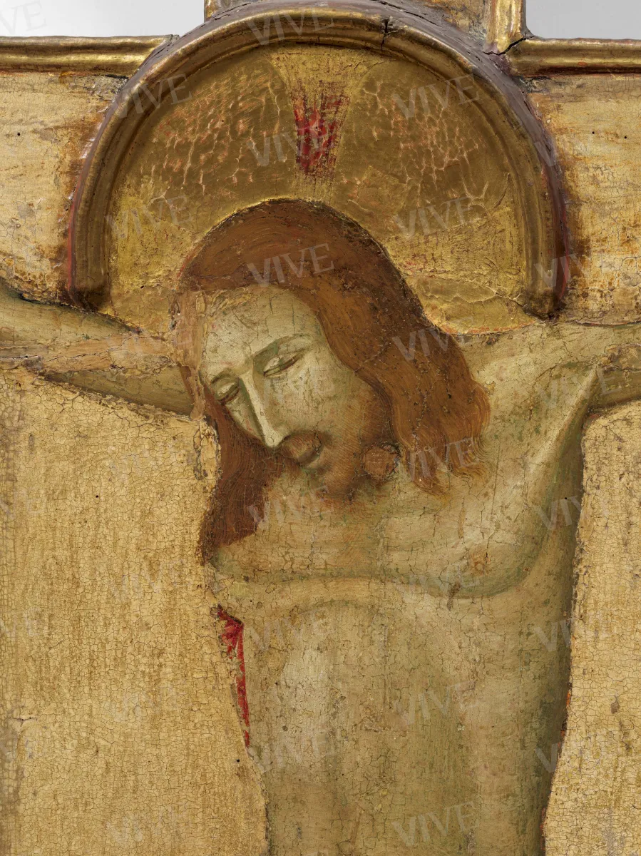 Cristo in croce - Maestro espressionista di Santa Chiara