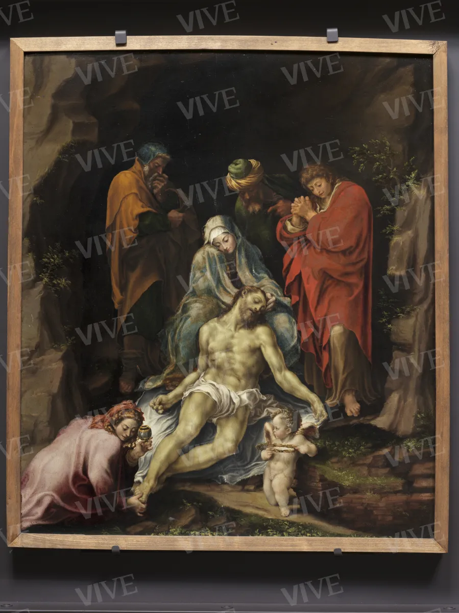Lamentation Over the Dead Christ - Lelio Orsi