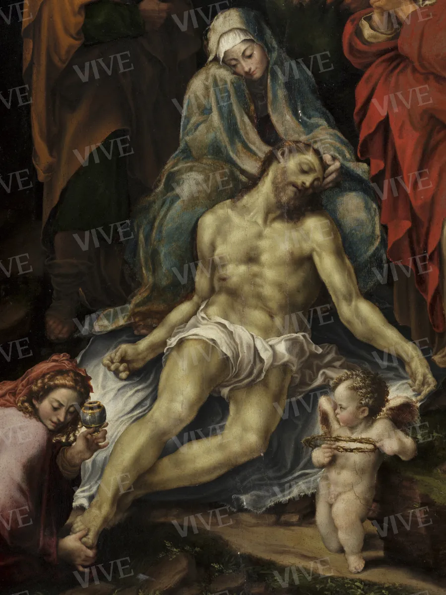 Lamentation Over the Dead Christ - Lelio Orsi