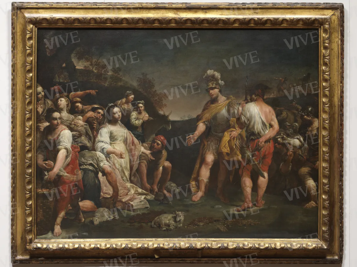 David and Abigail - Giuseppe Maria Crespi