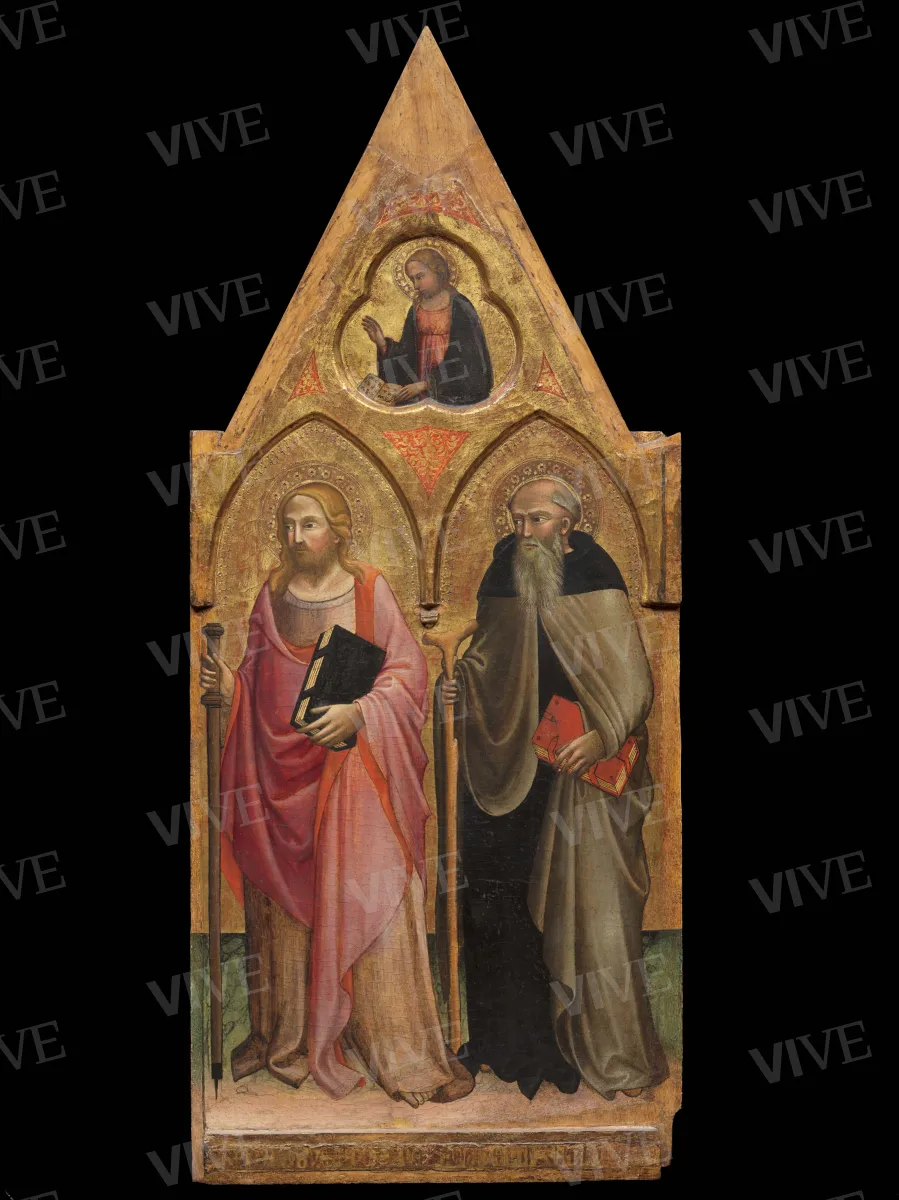 San Giacomo apostolo, sant'Antonio abate, Madonna Annunciata - Niccolò di Pietro Gerini